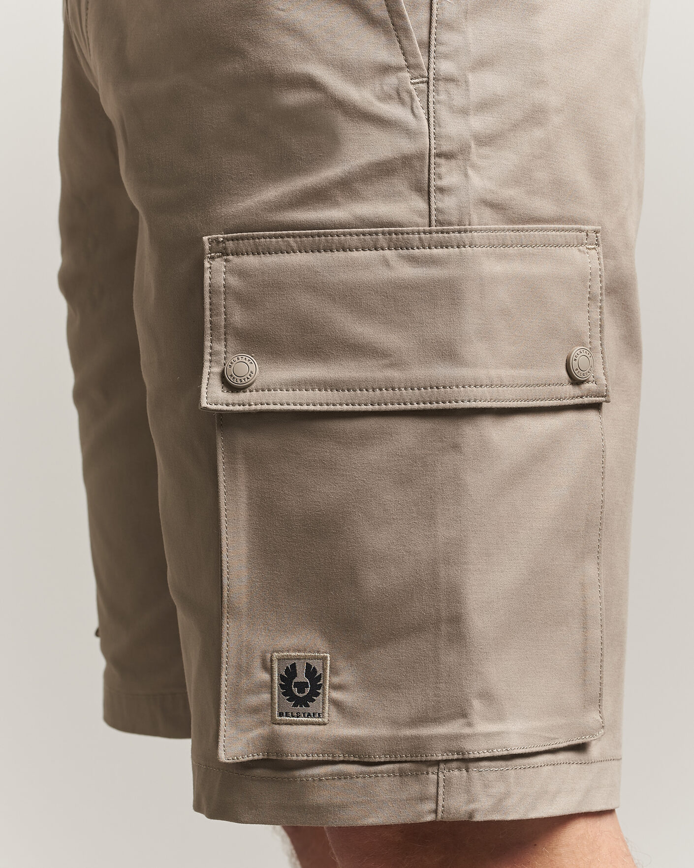 Hombres | Pantalones cortos | Belstaff | Route Cargo Shorts Dark Sand