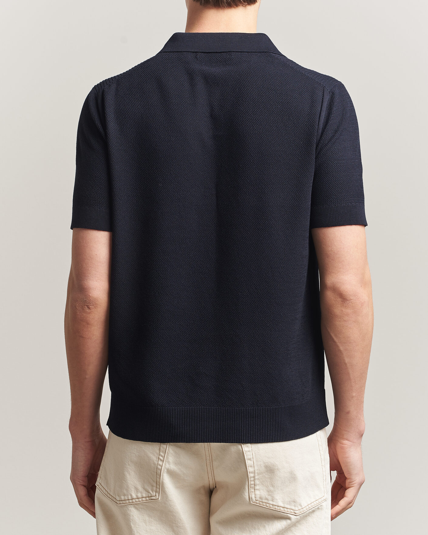 Hombres | Polos | Belstaff | Coast Knitted Polo Dark Ink