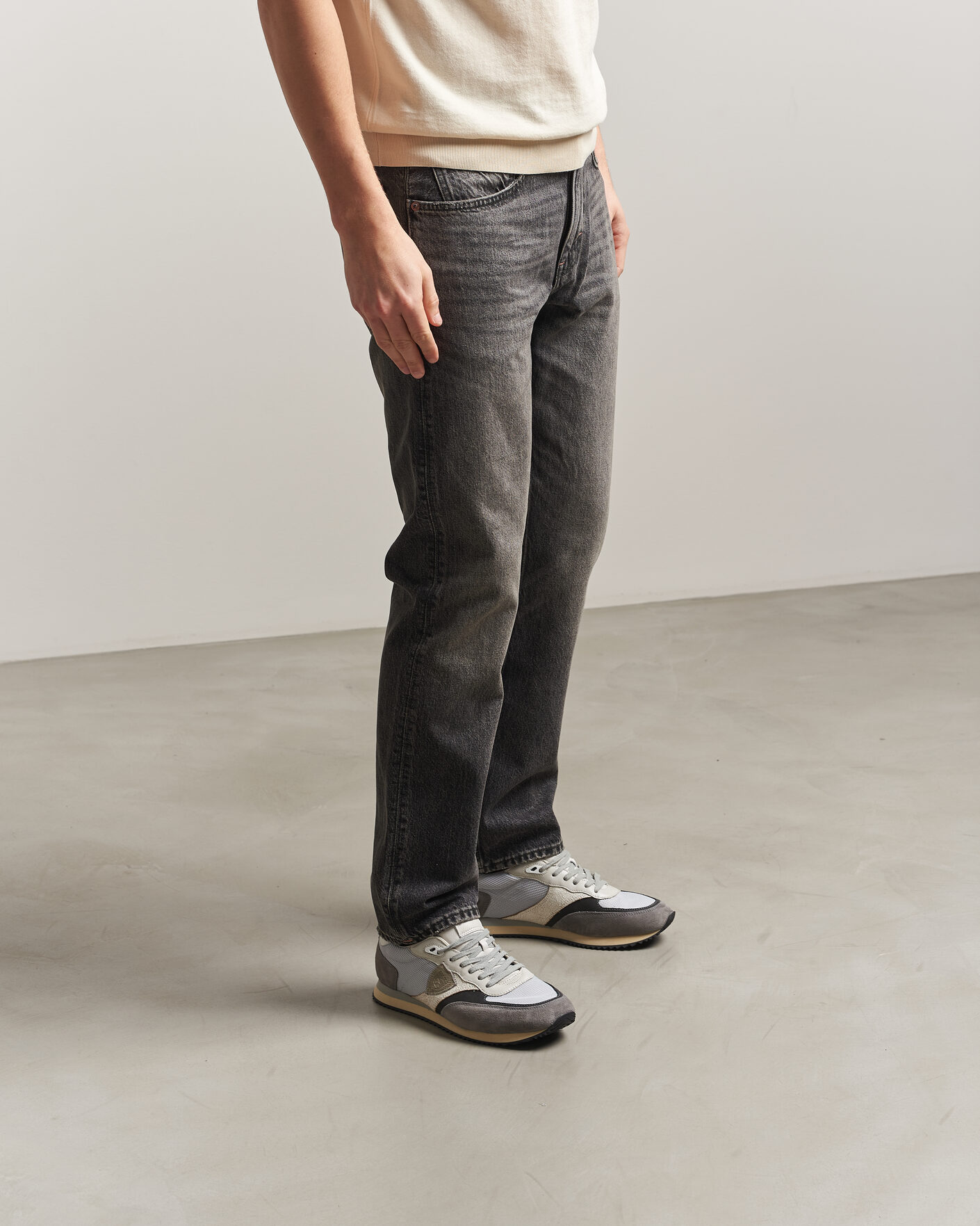 Hombres | Zapatillas | Philippe Model | BLVille Low Running Sneaker Grey