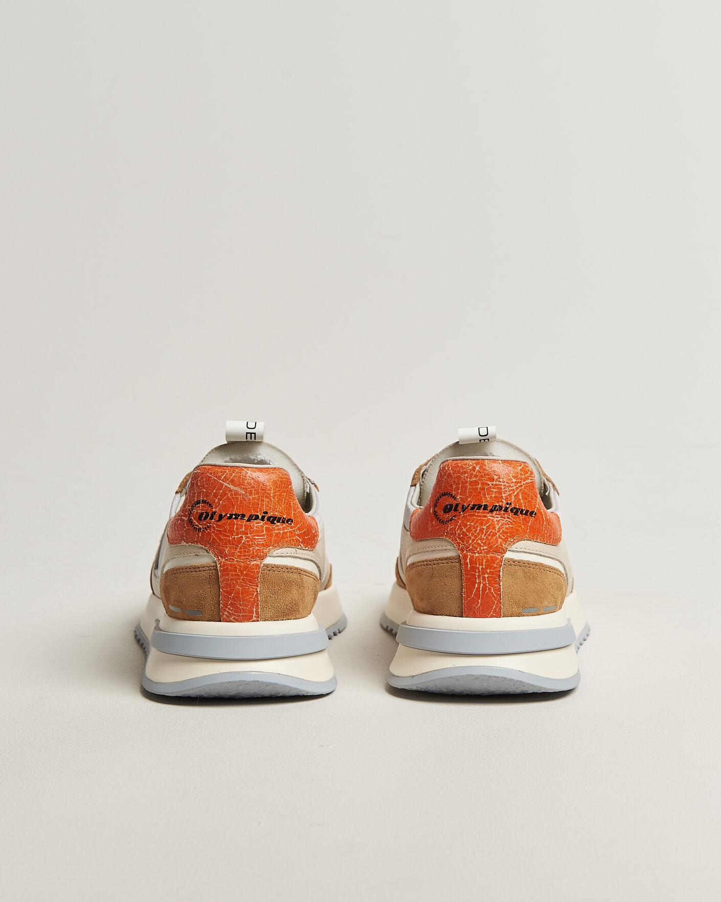 Hombres | Zapatillas | Philippe Model | Olympique Running Sneaker Grey/Brown