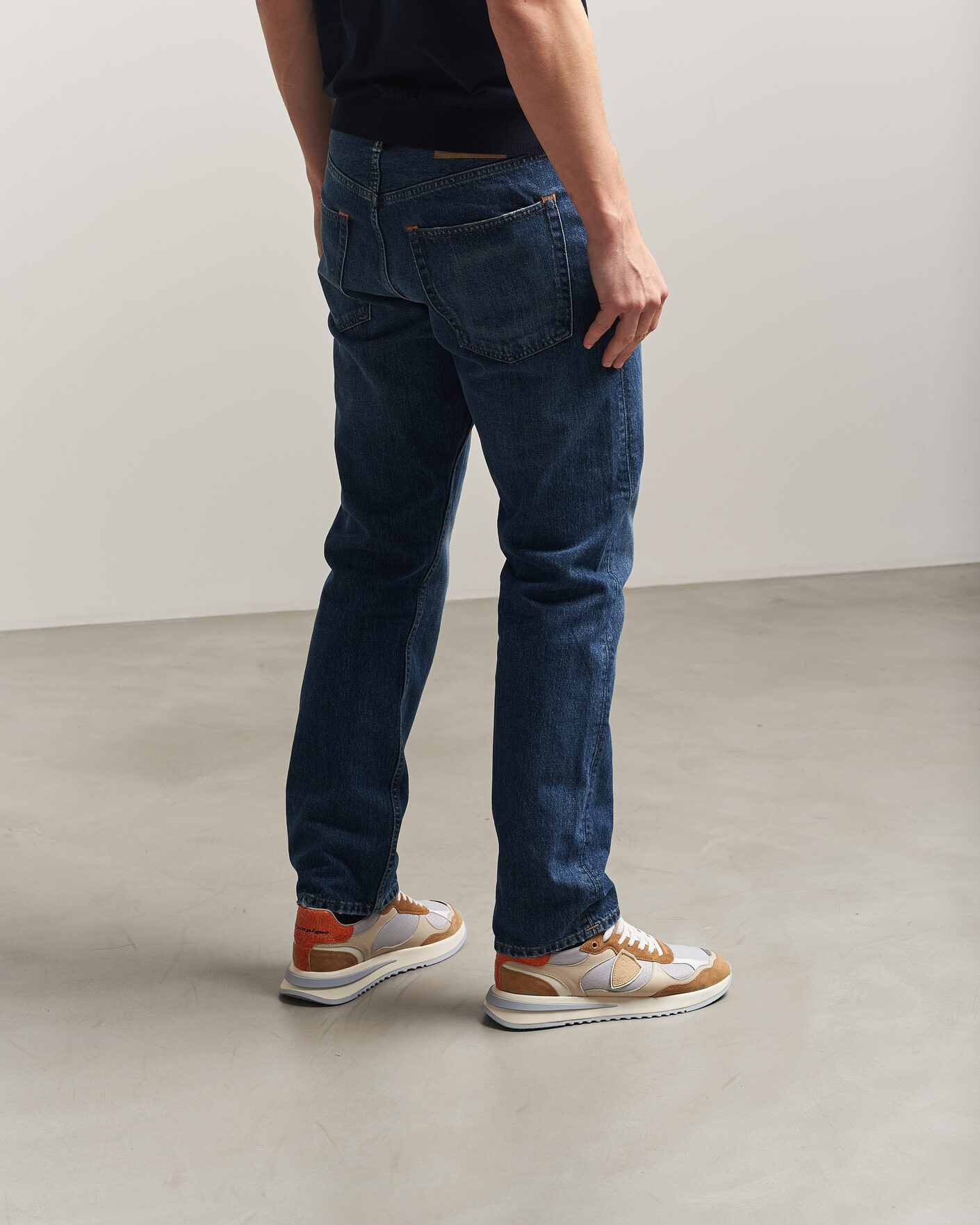 Hombres | Zapatillas | Philippe Model | Olympique Running Sneaker Grey/Brown