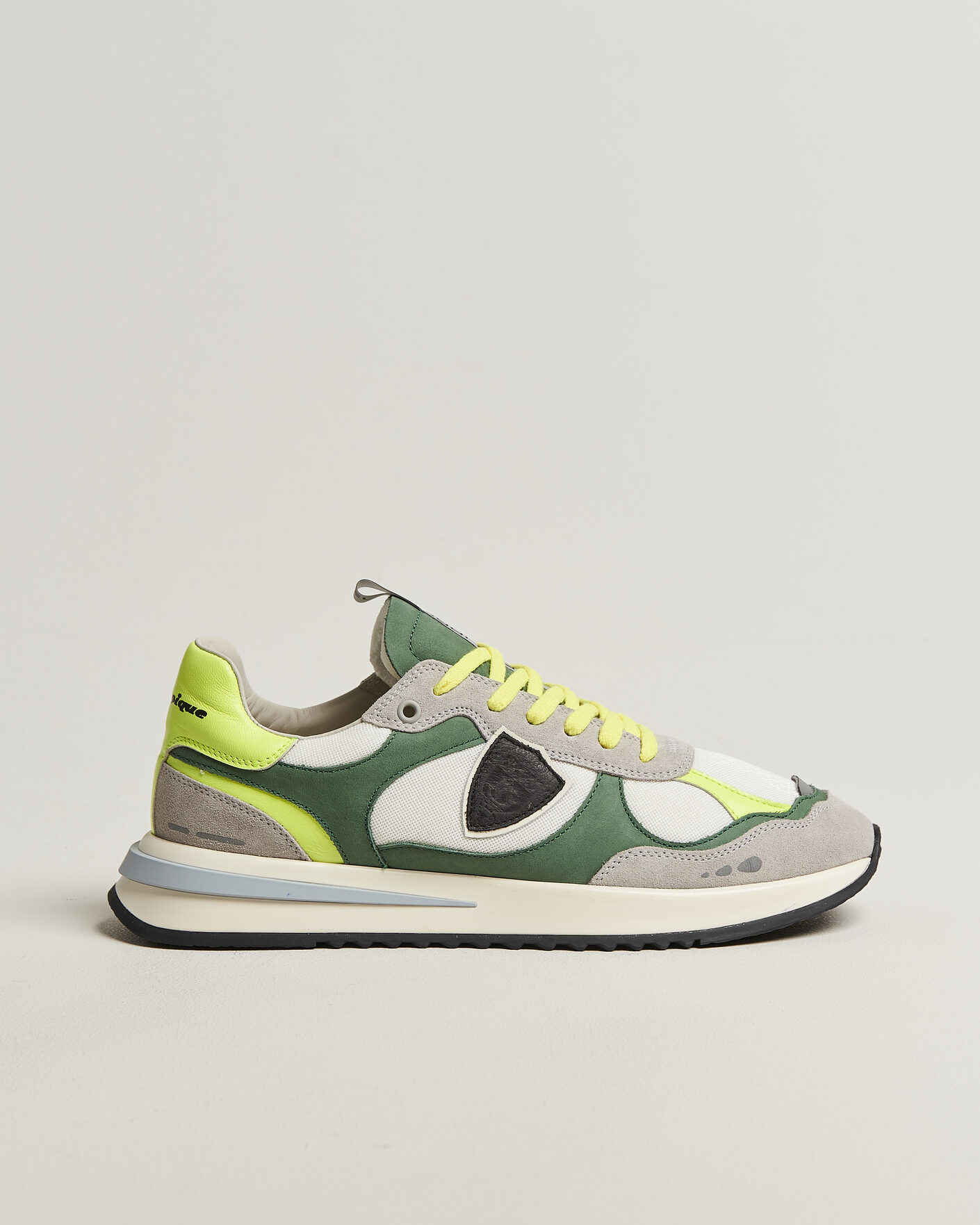 Hombres | Zapatillas | Philippe Model | Olympique Running Sneaker White/Green