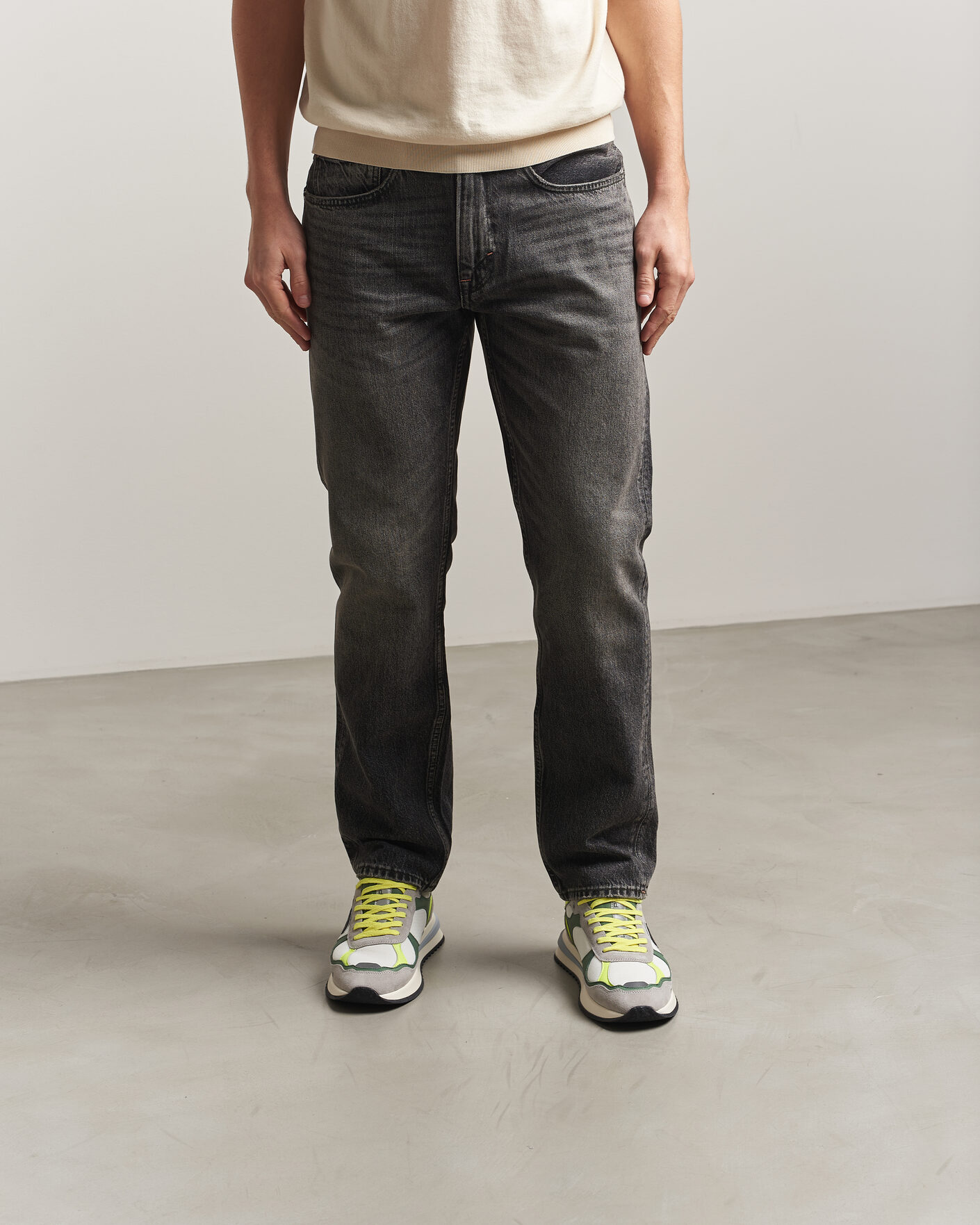 Hombres | Zapatillas | Philippe Model | Olympique Running Sneaker White/Green