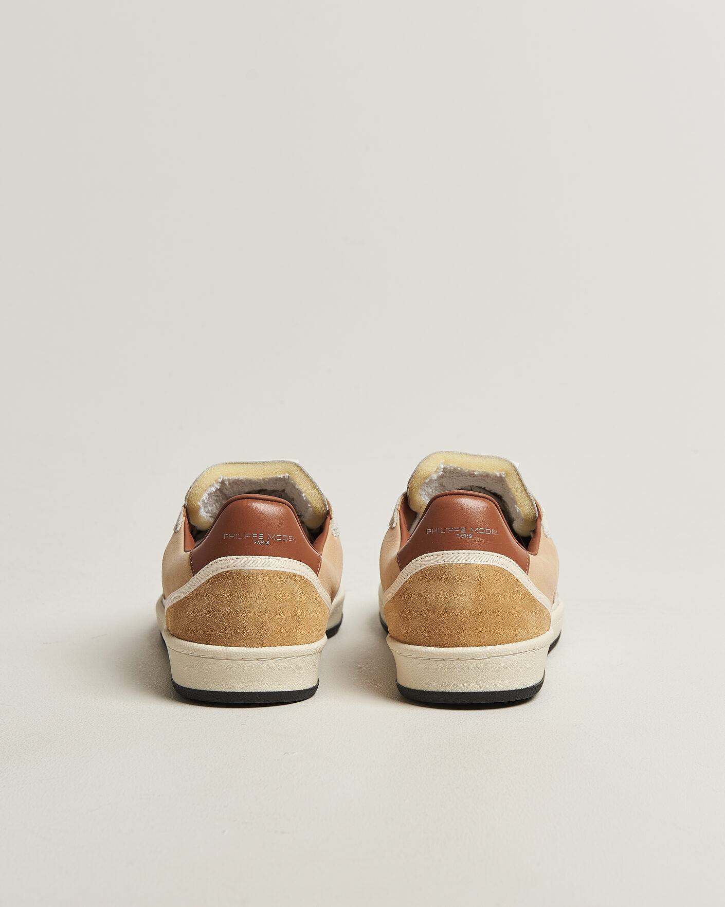 Hombres | Zapatillas | Philippe Model | Pgal Low Leather Sneaker Light Brown