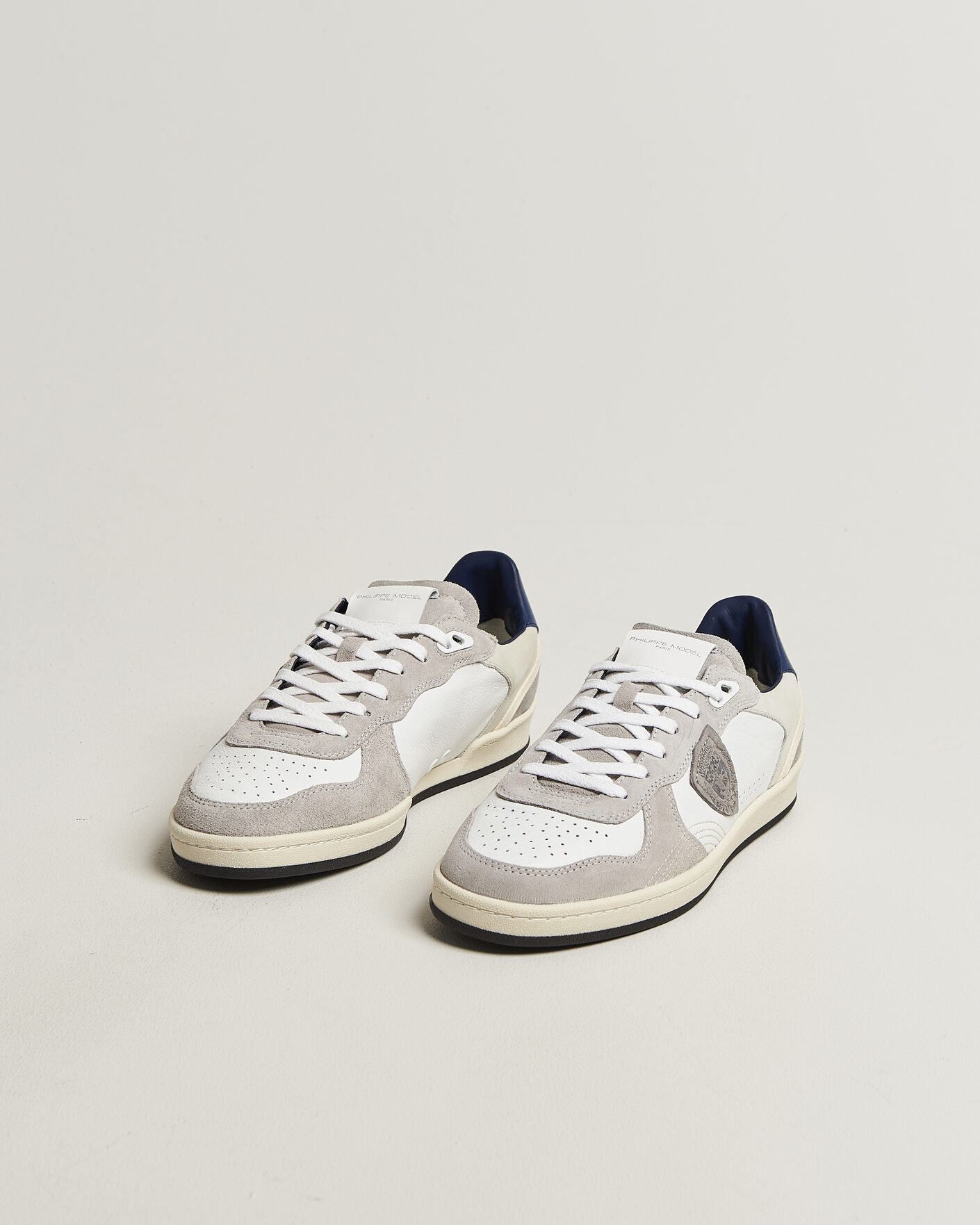 Hombres | Zapatillas | Philippe Model | Pgal Low Leather Sneaker Grey