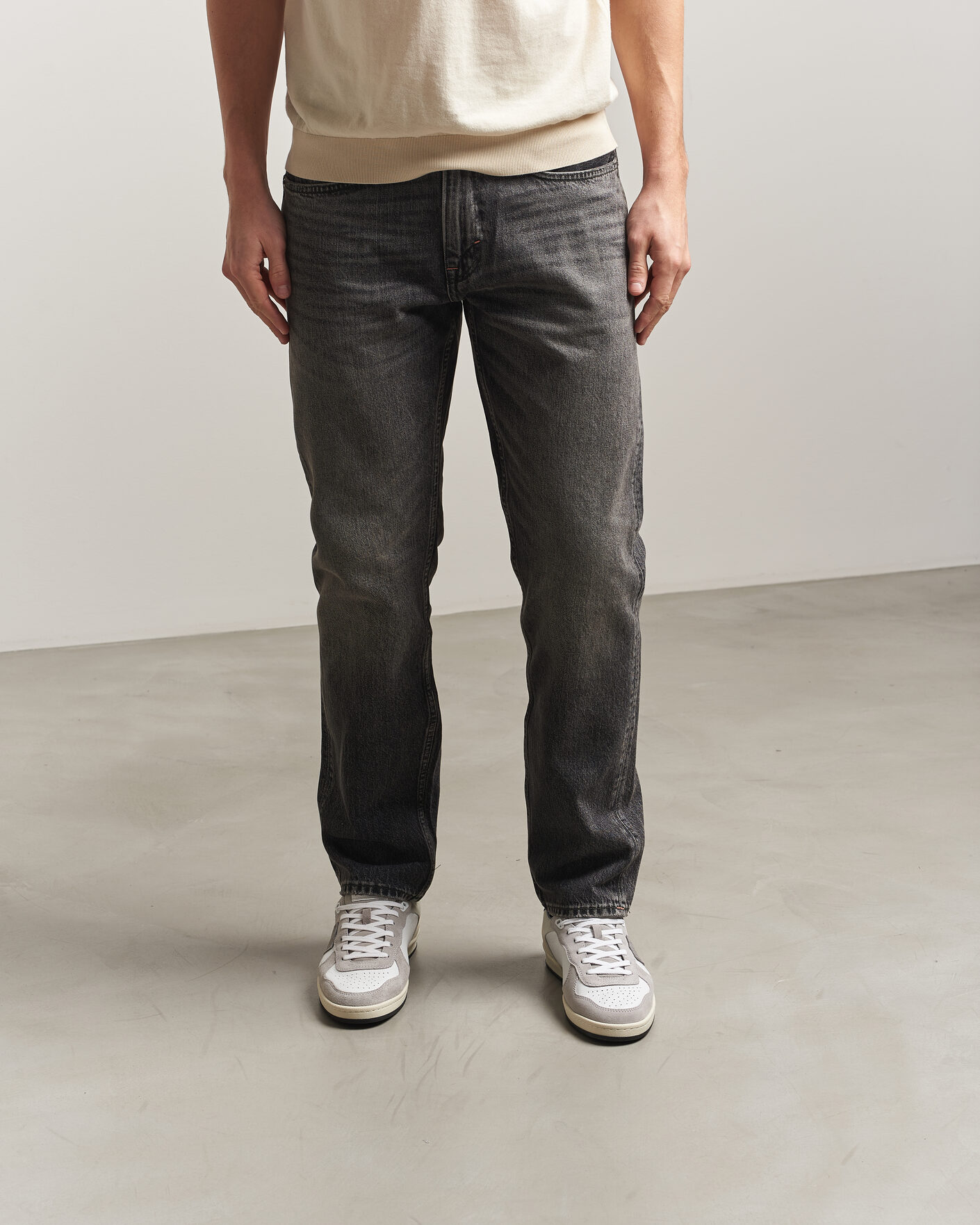 Hombres | Zapatillas | Philippe Model | Pgal Low Leather Sneaker Grey