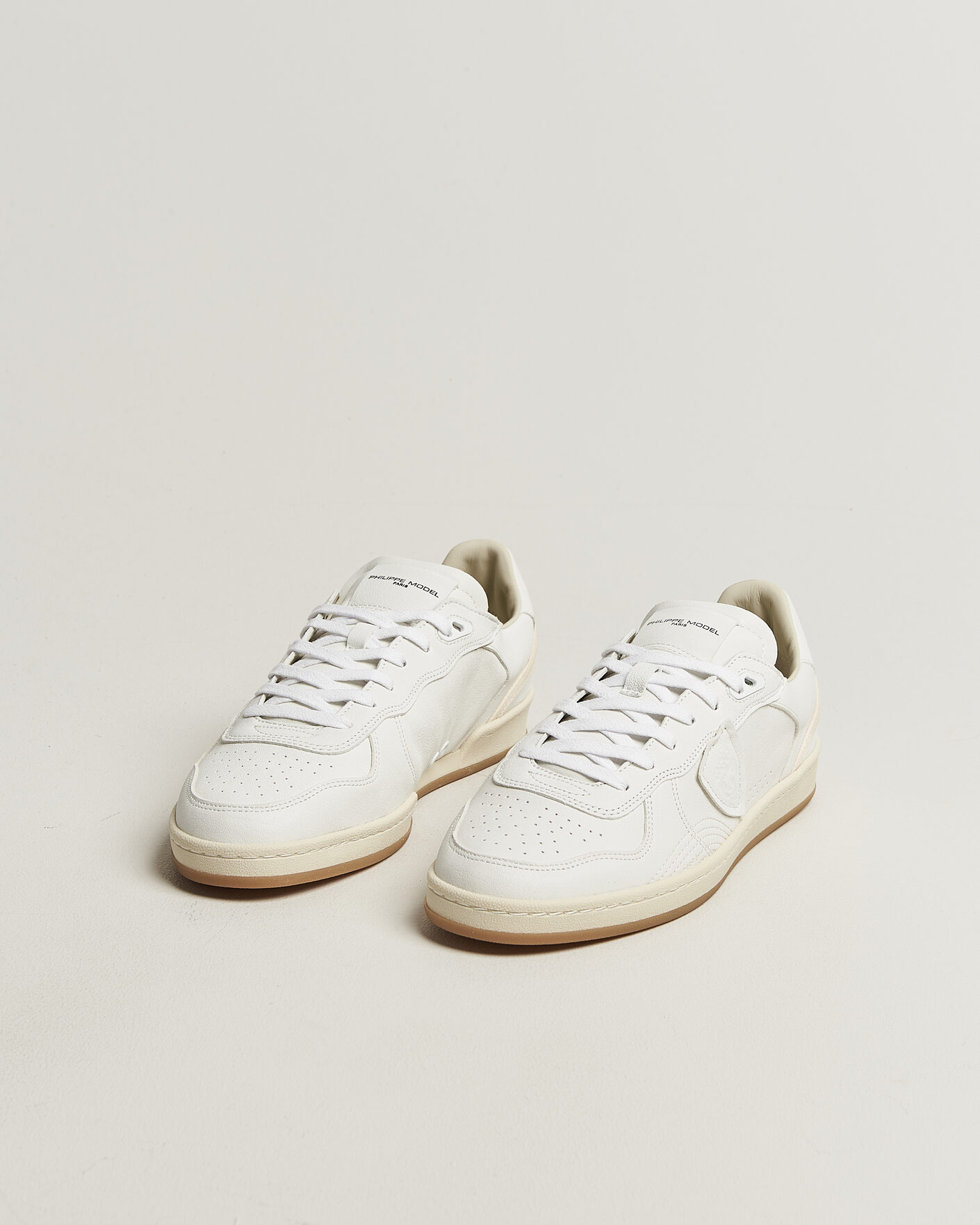 Hombres | Zapatillas | Philippe Model | Pgal Low Leather Sneaker White