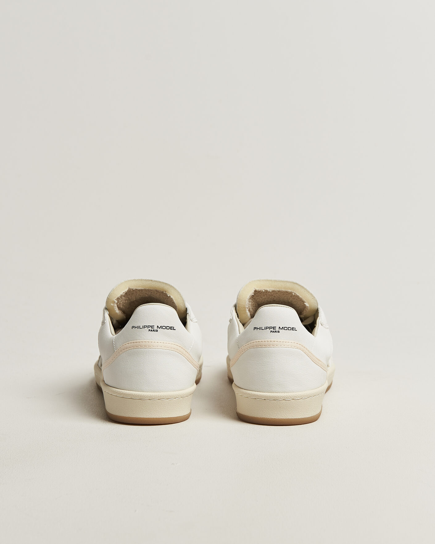 Hombres | Zapatillas | Philippe Model | Pgal Low Leather Sneaker White