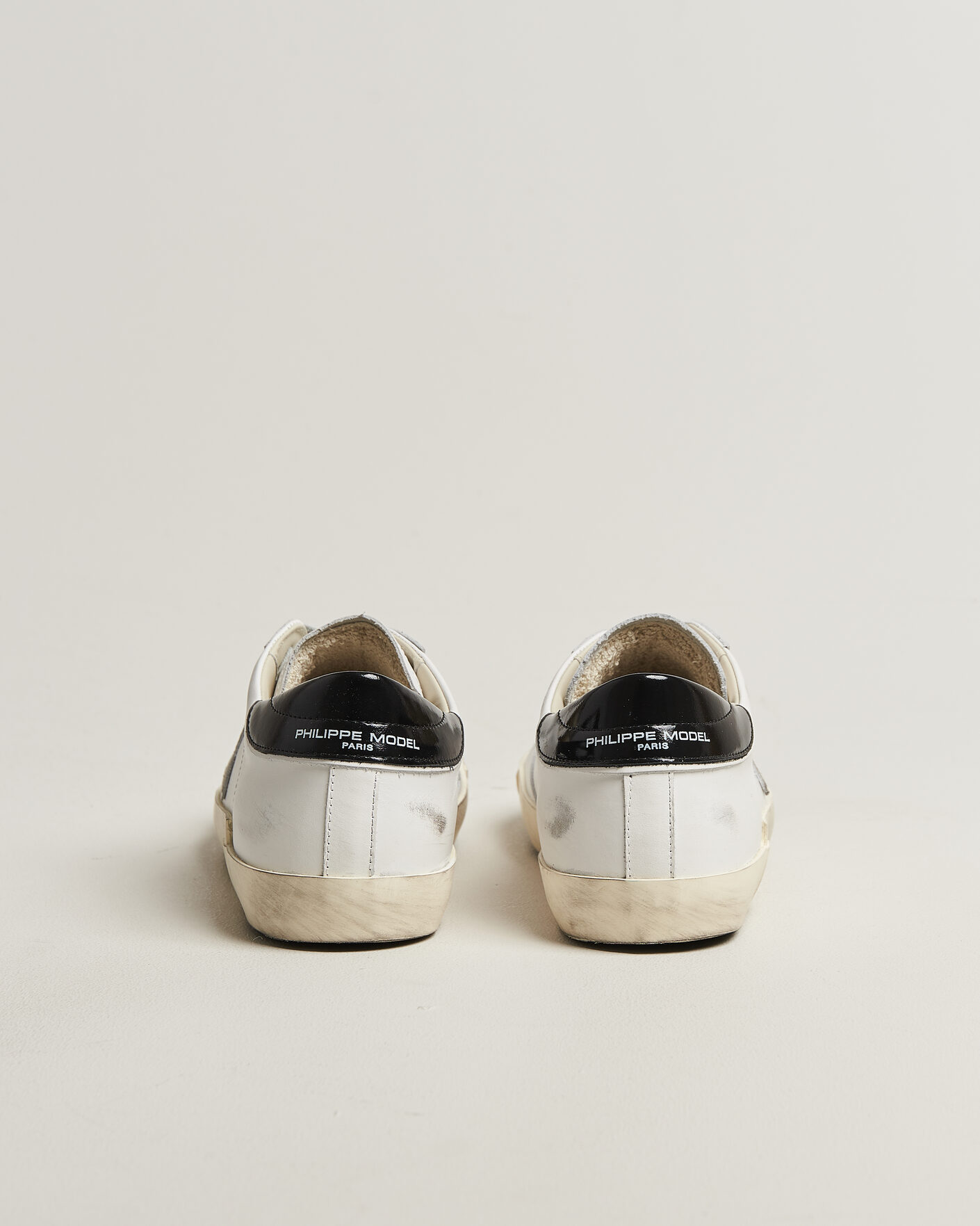 Hombres | Zapatillas | Philippe Model | PRSX Low Top Canvas Mix Sneaker White/Black