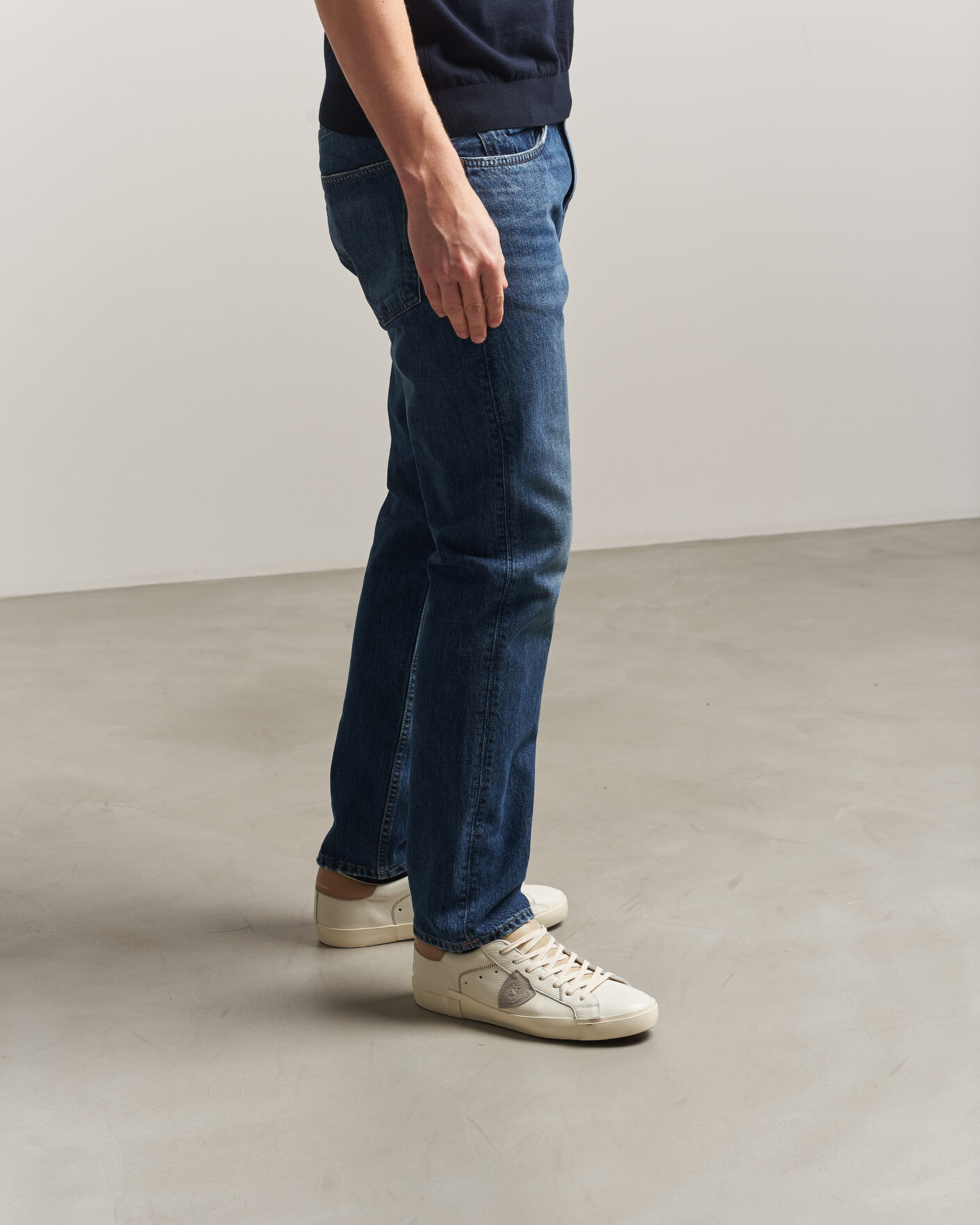 Hombres | Zapatillas | Philippe Model | PRSX Low Top Canvas Mix Sneaker White/Beige