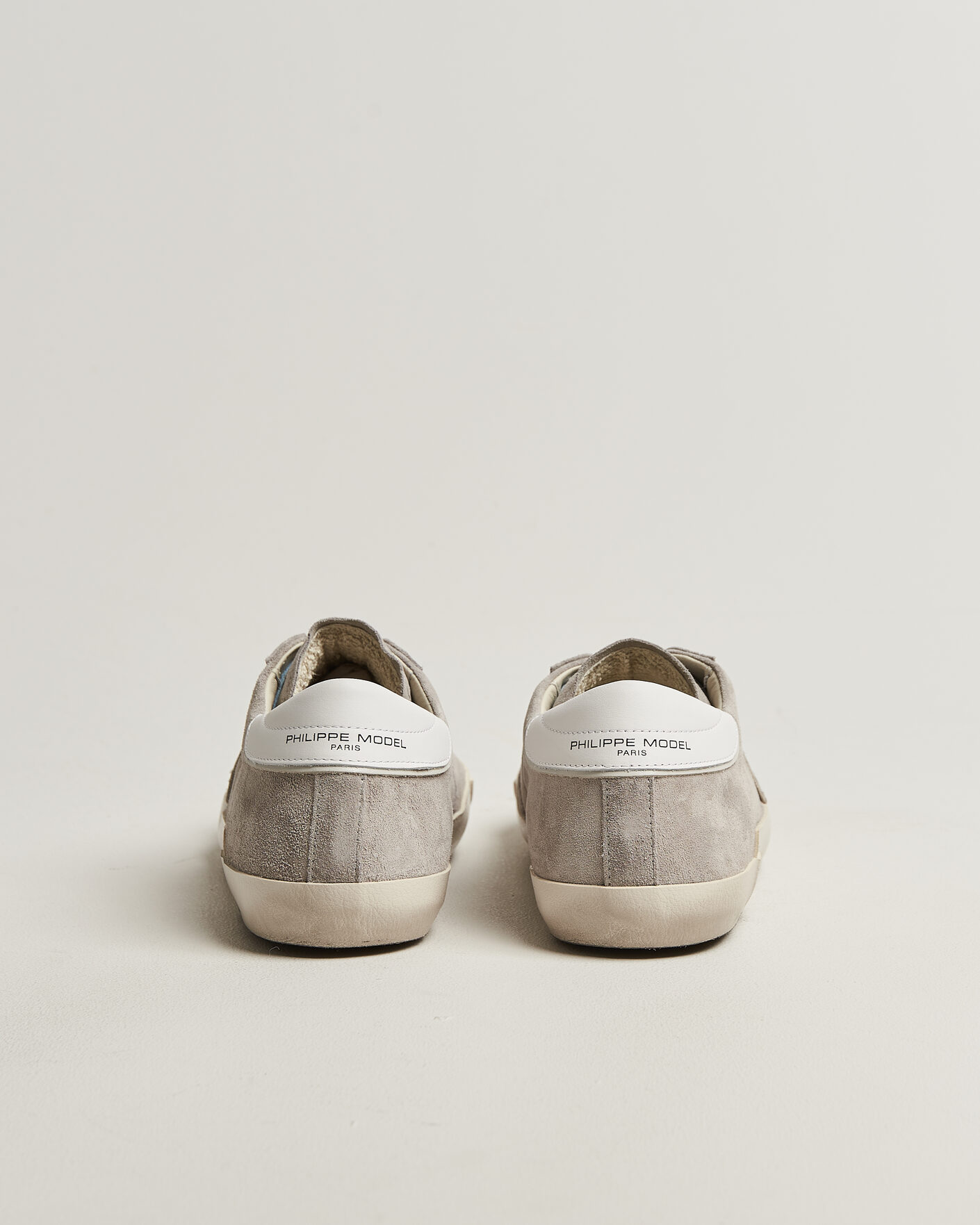 Hombres | Zapatillas | Philippe Model | PRSX Low Top Canvas Mix Sneaker Grey/White