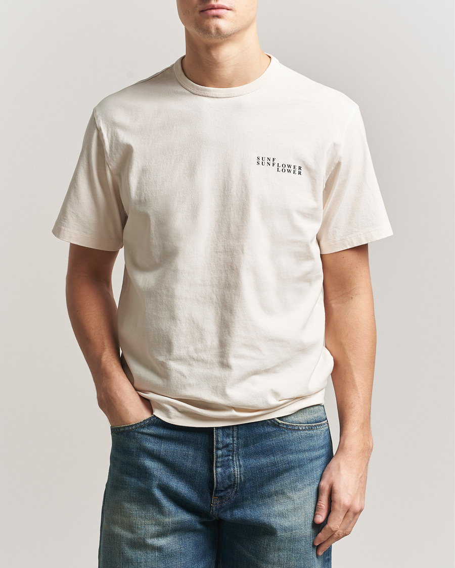 Hombres | Camisetas | Sunflower | Logo T-Shirt Off White