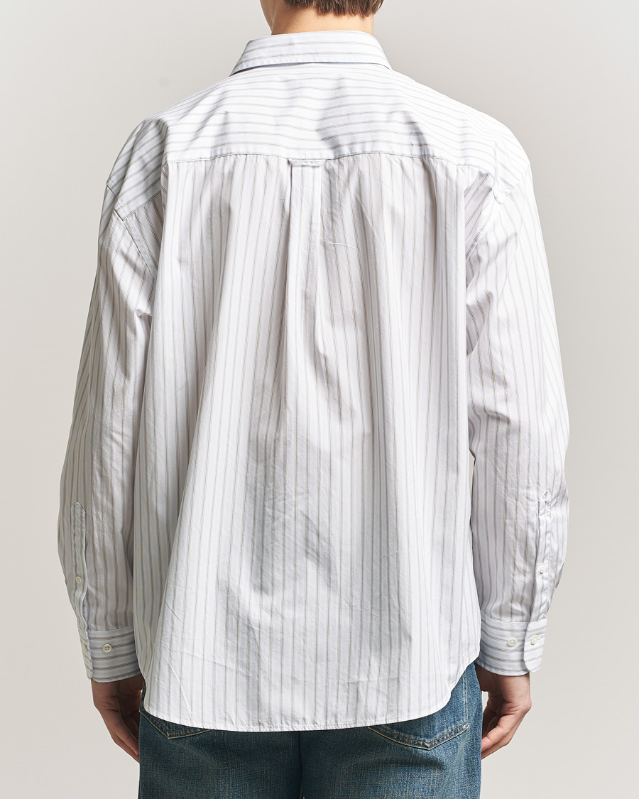 Hombres | Camisas | Sunflower | New Base Shirt Blue Stripe