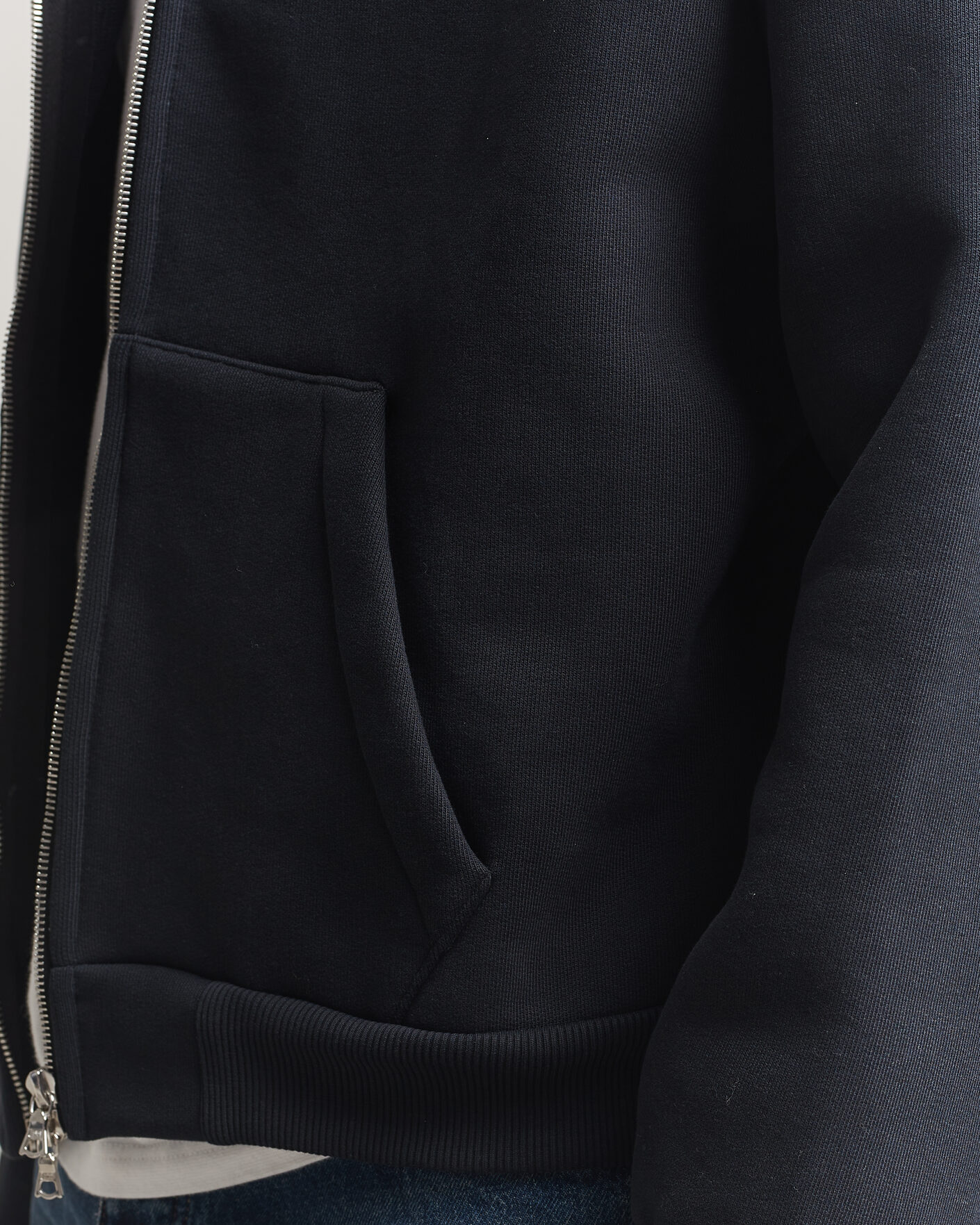 Hombres | Jerséis y prendas de punto | Sunflower | Hooded Sweat Jacket Black