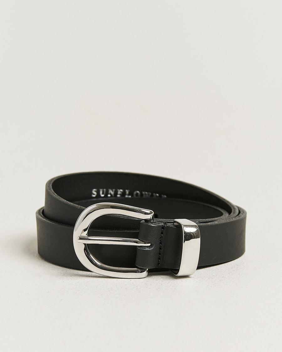 Hombres | Cinturones | Sunflower | Simple Belt Black