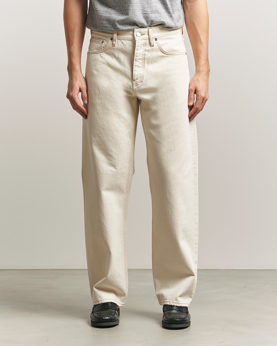 Hombres | Vaqueros | Sunflower | Loose Jeans Ecru Contrast