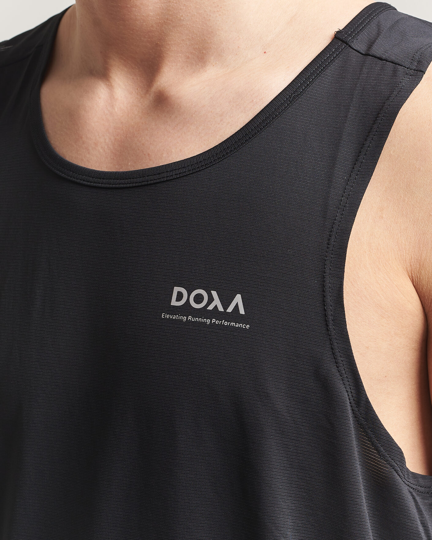 Hombres | Camisetas | DOXA | Rerun Singlet Black