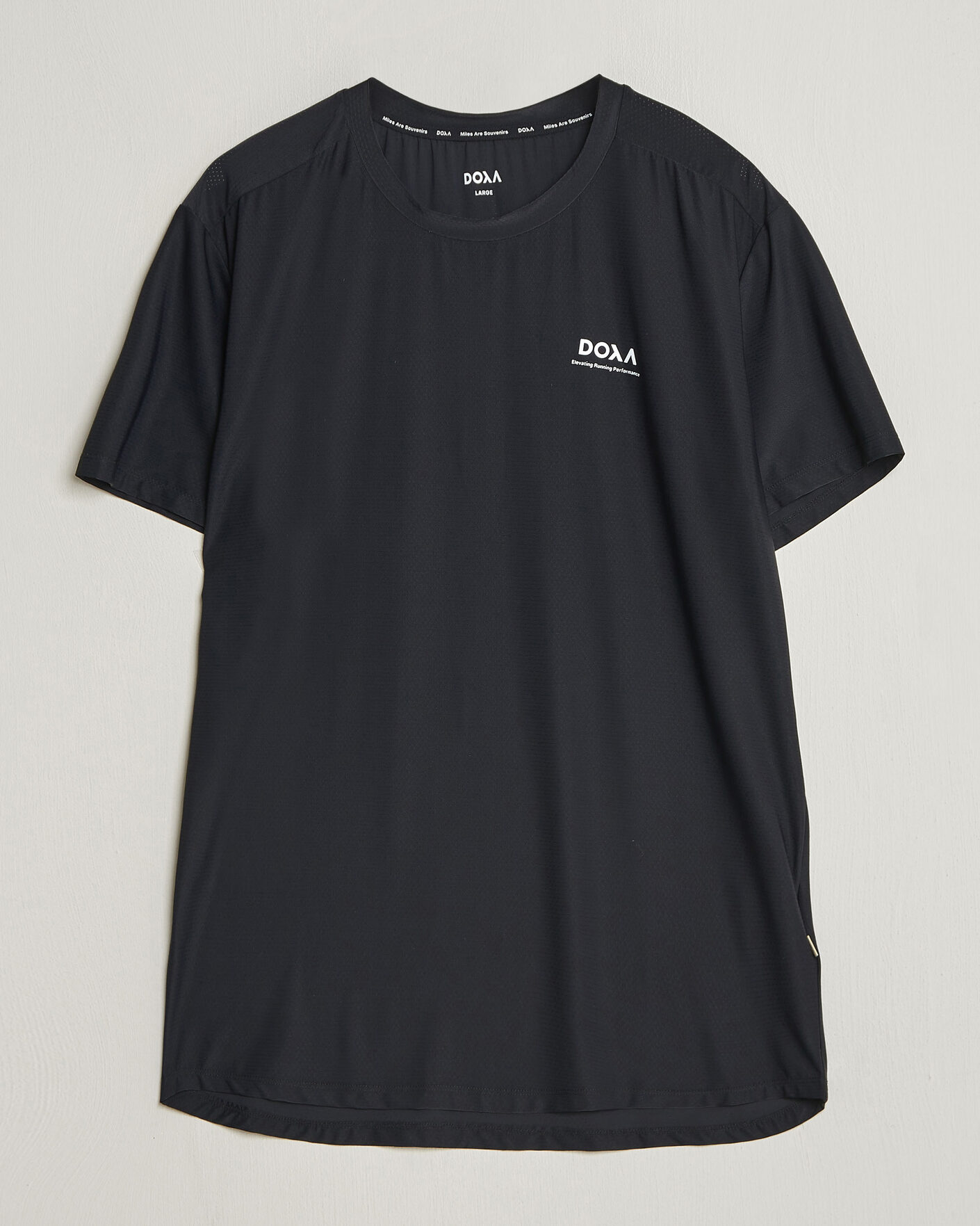 Hombres | Camisetas | DOXA | Rerun Short Sleeve T-Shirt Black