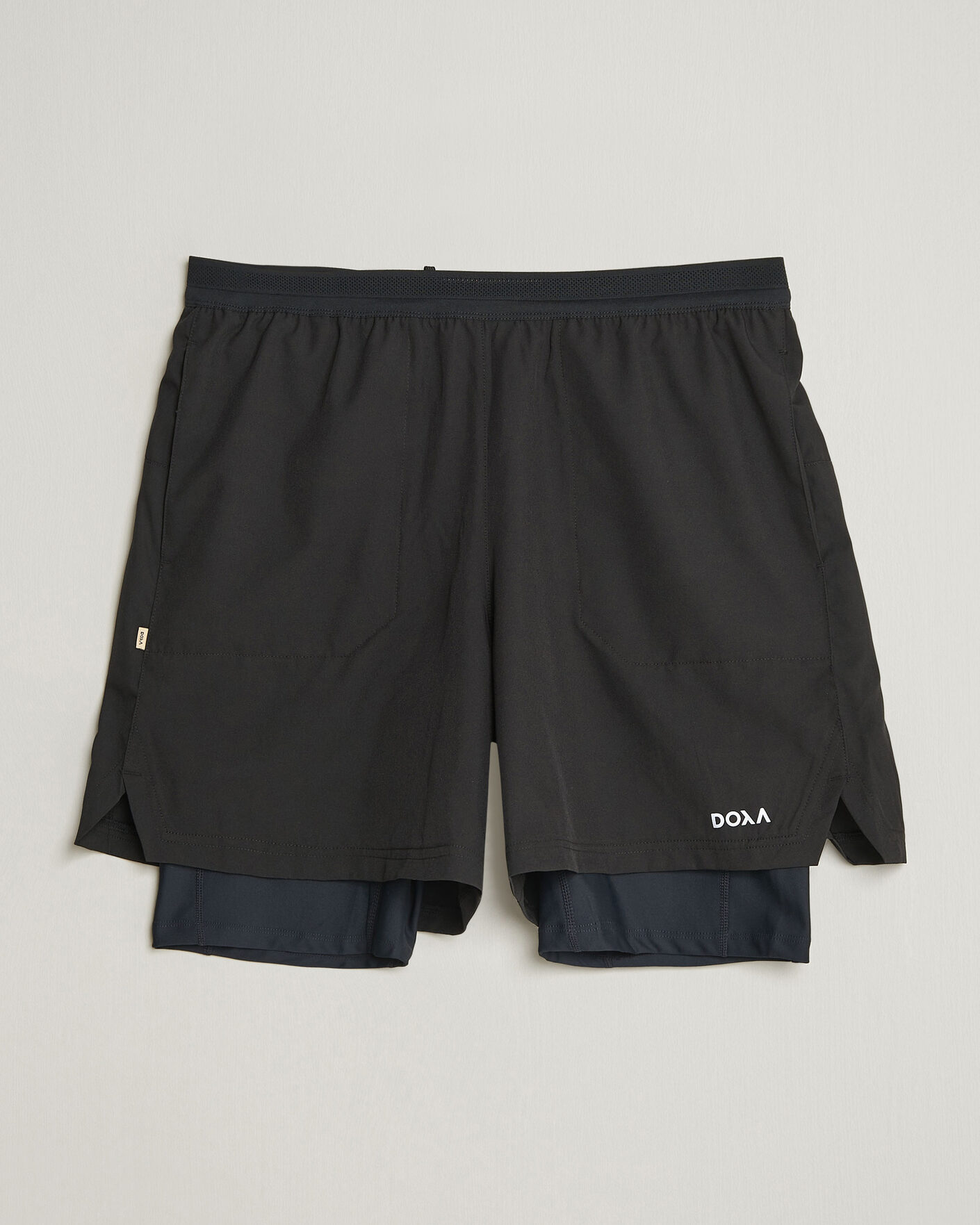 Hombres | Pantalones cortos | DOXA | Rerun 2-In-1 Shorts Black
