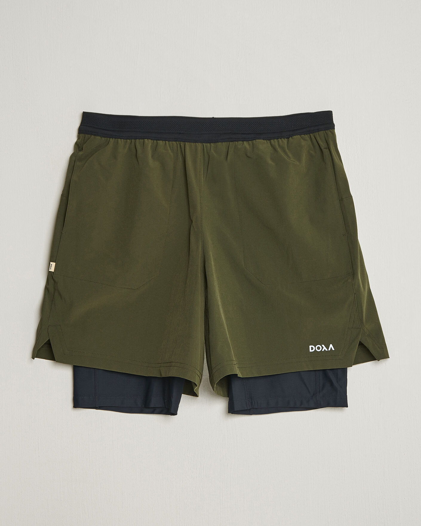 Hombres | Pantalones cortos | DOXA | Rerun 2-In-1 Shorts Forest