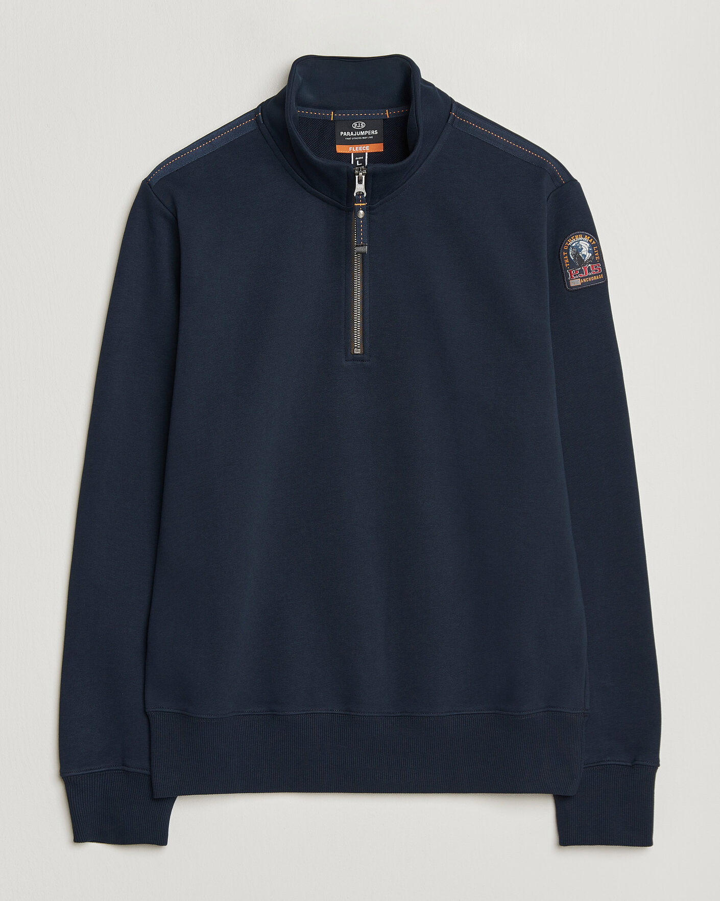 Hombres | Jerséis y prendas de punto | Parajumpers | Broad Peak Super Easy Half Zip Navy