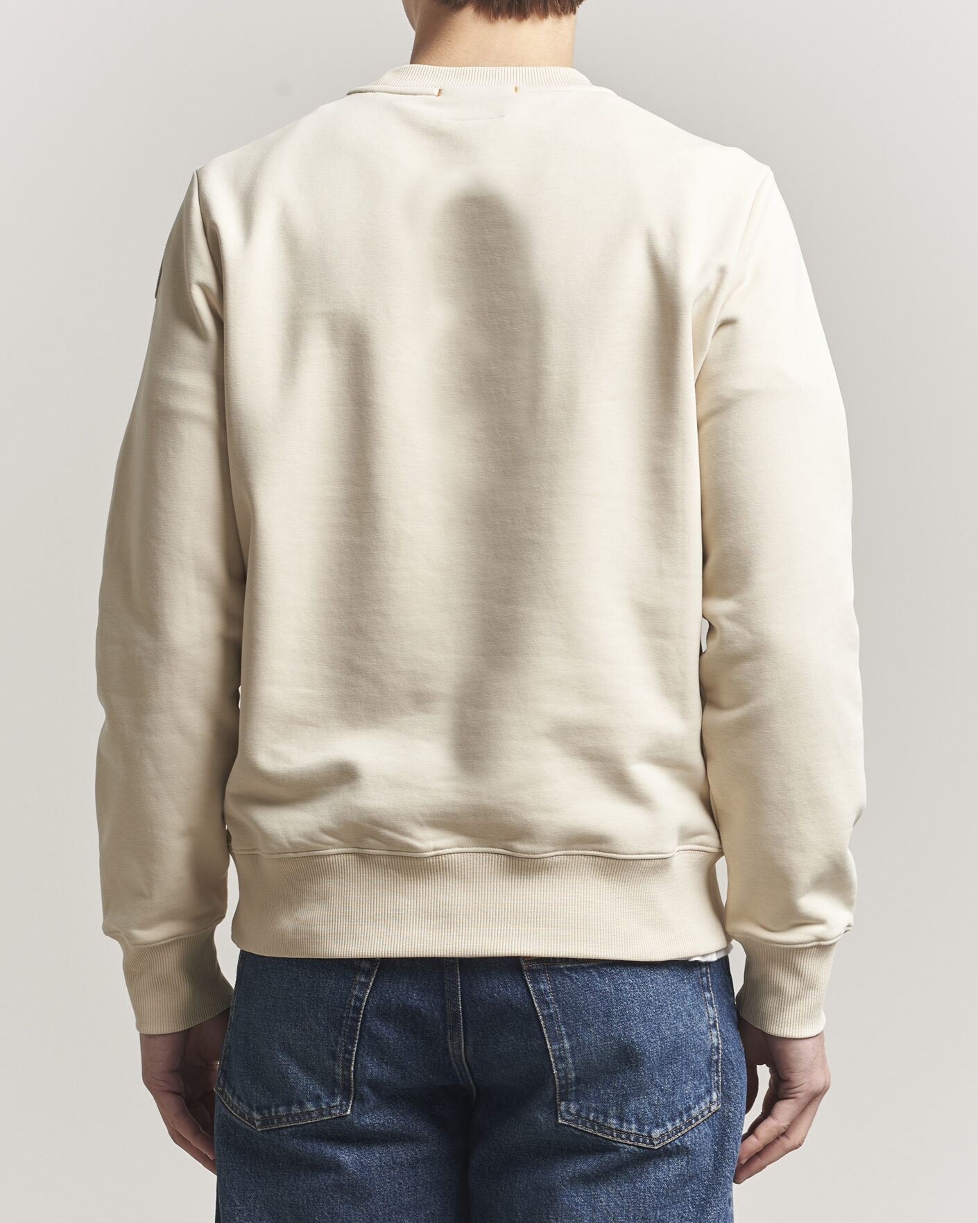 Hombres | Jerséis y prendas de punto | Parajumpers | K2 Super Easy Crew Neck Sweatshirt Bone