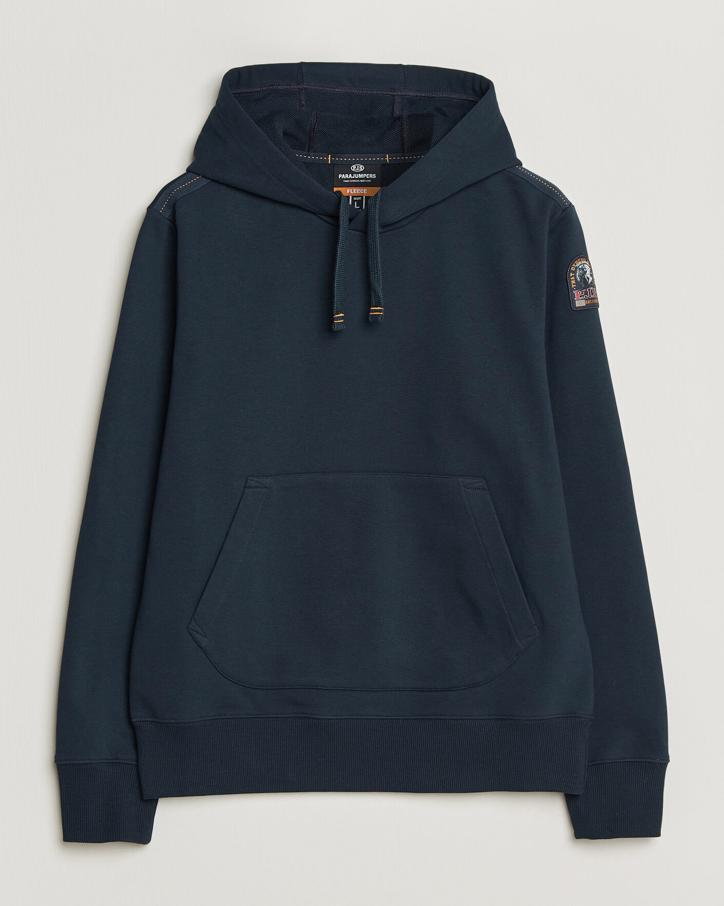 Hombres | Jerséis y prendas de punto | Parajumpers | Everest Super Easy Hoodie Navy