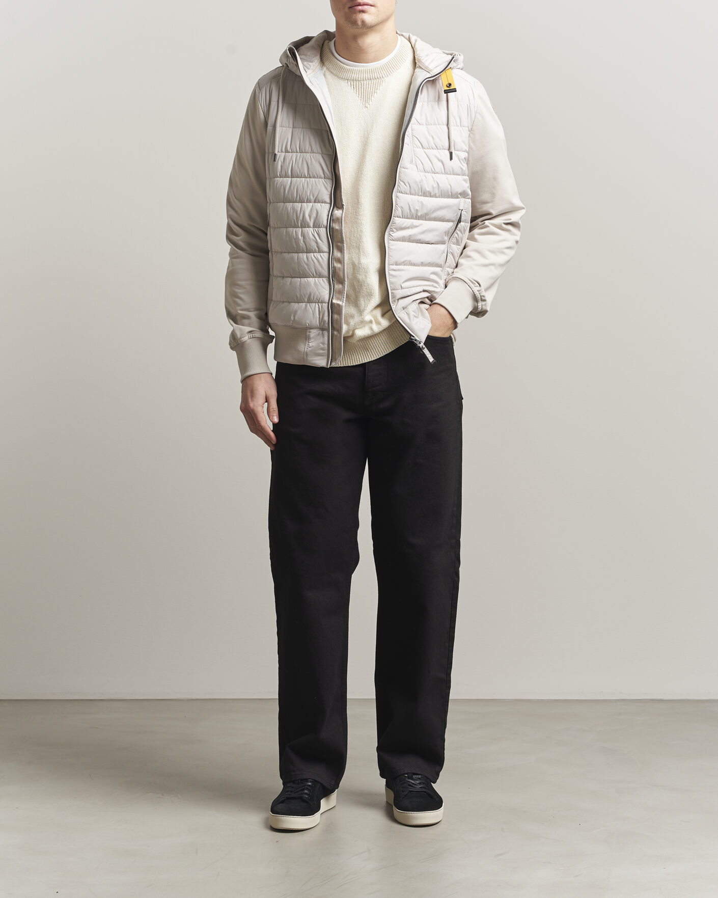 Hombres | Abrigos y chaquetas | Parajumpers | Ivor Hybrid Hooded Jacket Pelican