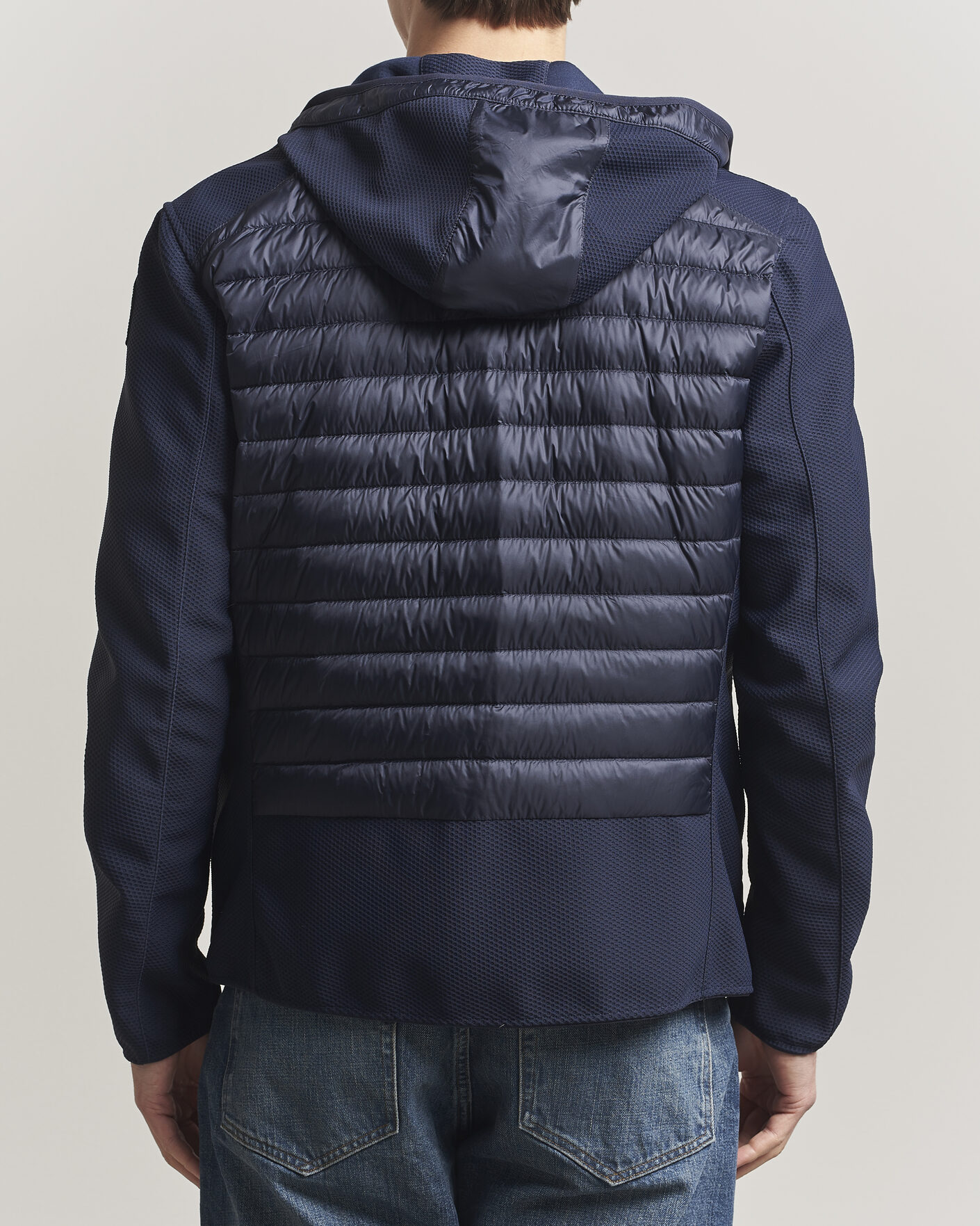 Hombres | Abrigos y chaquetas | Parajumpers | Nolan Mesh Hooded Hybrid Navy