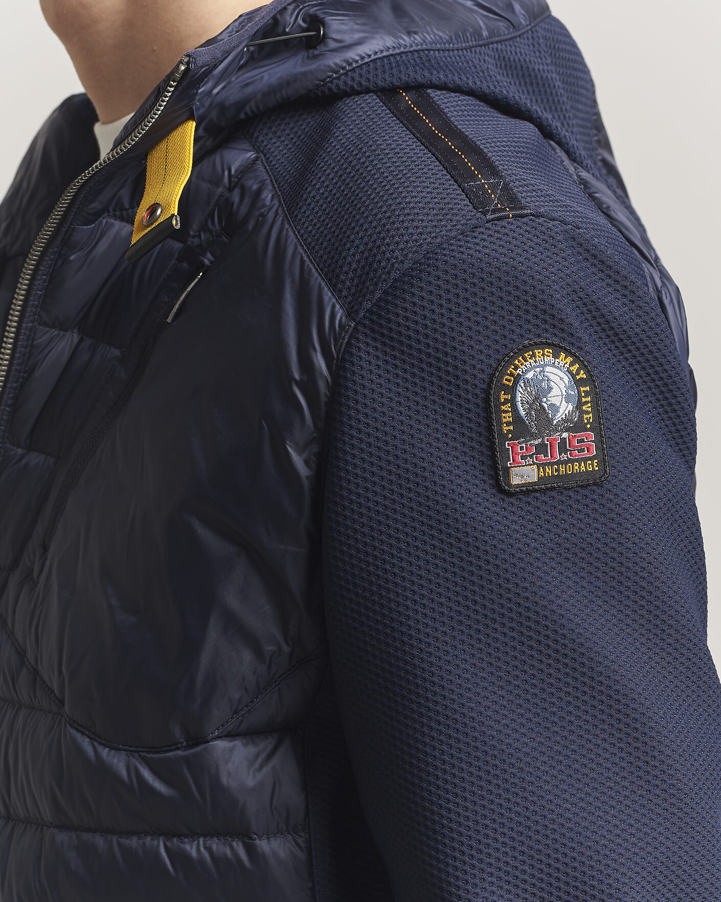 Hombres | Abrigos y chaquetas | Parajumpers | Nolan Mesh Hooded Hybrid Navy