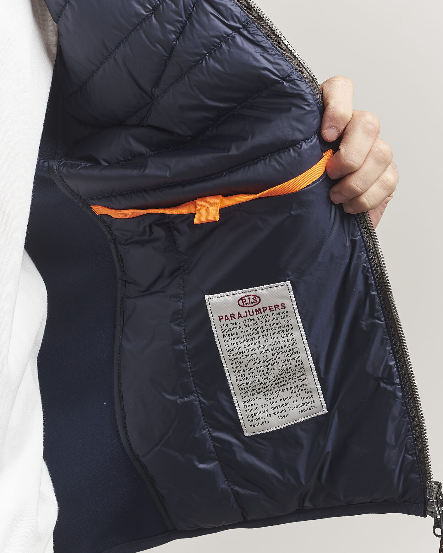 Hombres | Abrigos y chaquetas | Parajumpers | Nolan Mesh Hooded Hybrid Navy