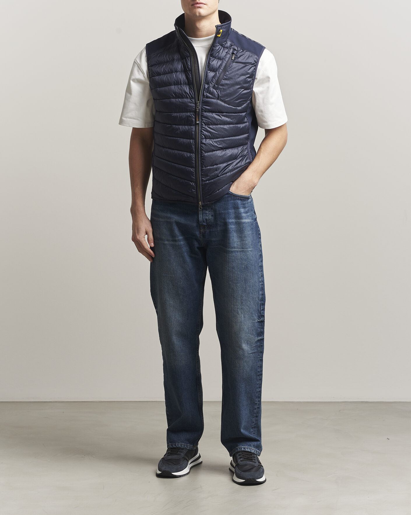 Hombres | Chalecos | Parajumpers | Zavier Hybrid Vest Navy