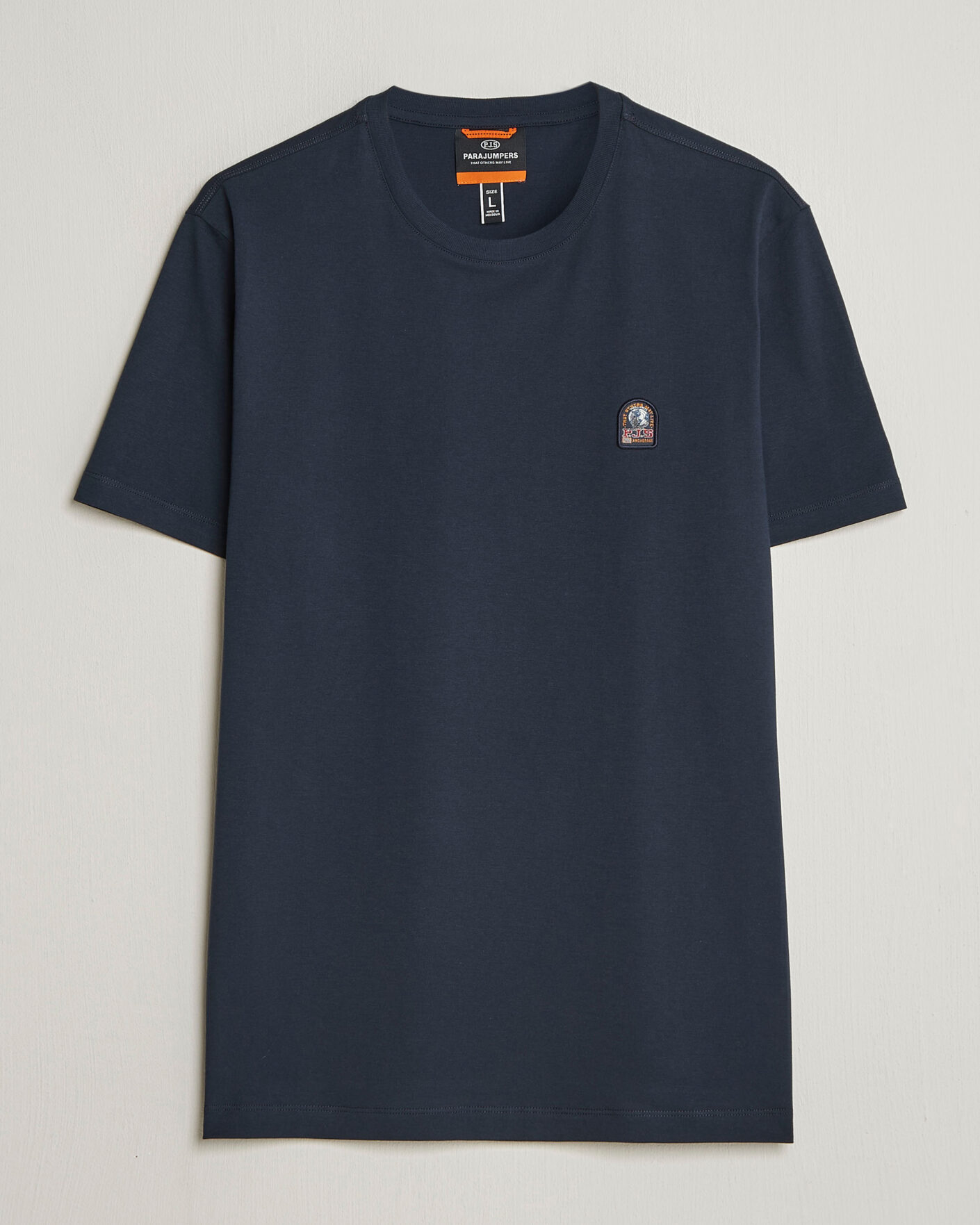 Hombres | Camisetas | Parajumpers | Patch Crew Neck T-Shirt Navy
