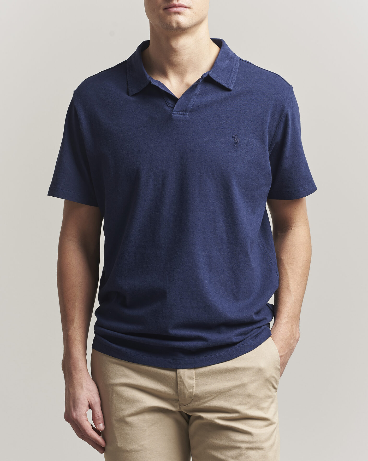 Hombres | Polos | Polo Ralph Lauren | Knitted Polo Newport Navy
