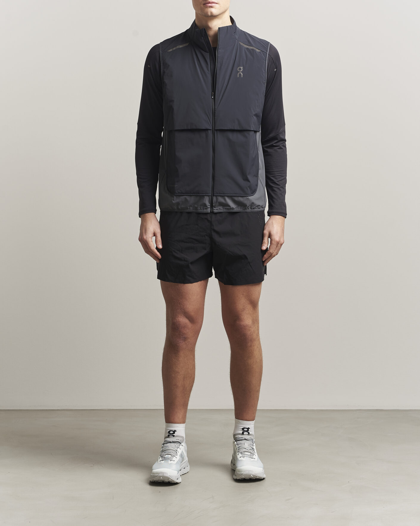 Hombres | Chalecos | On | Weather Vest Black/Eclipse