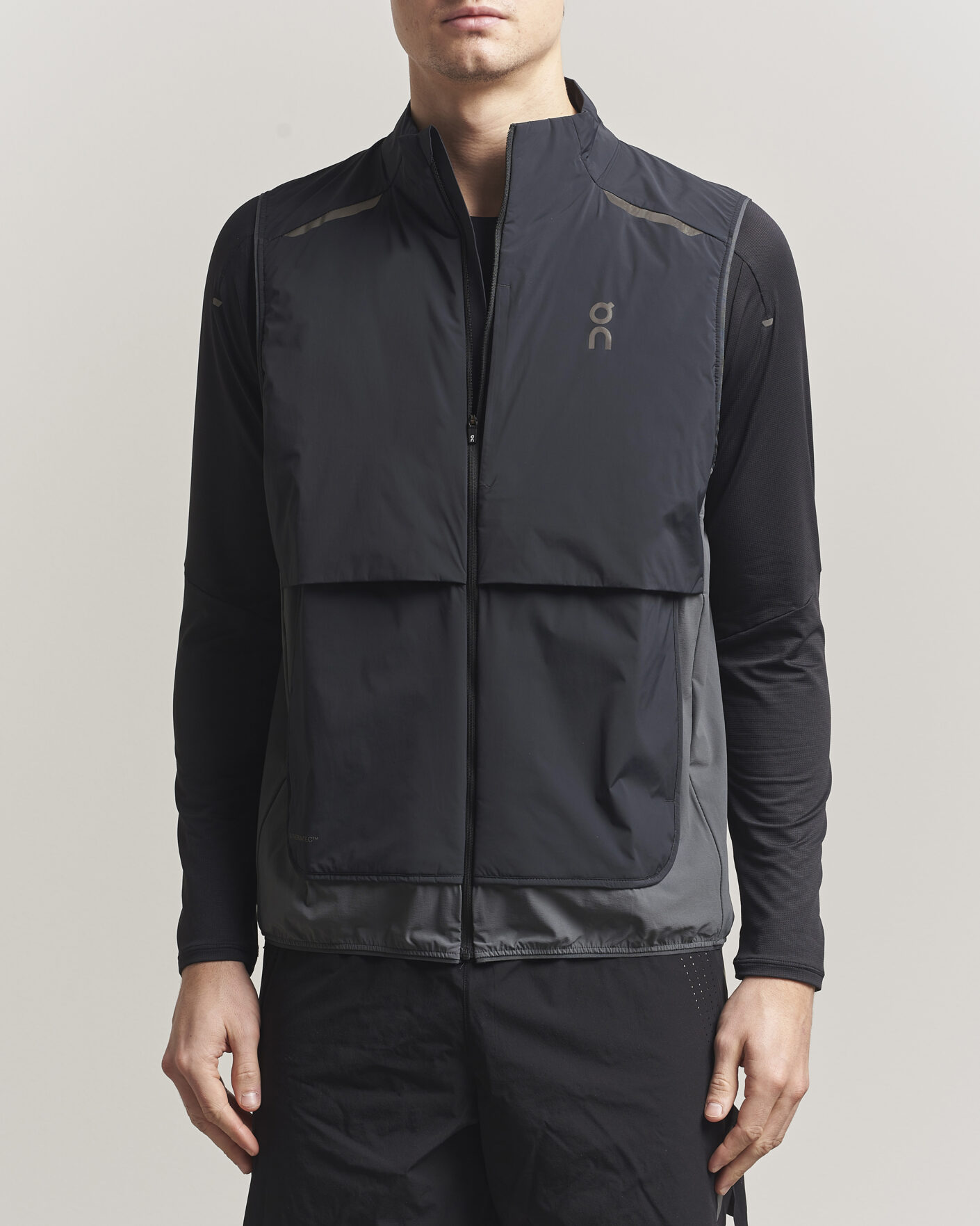 Hombres | Chalecos | On | Weather Vest Black/Eclipse