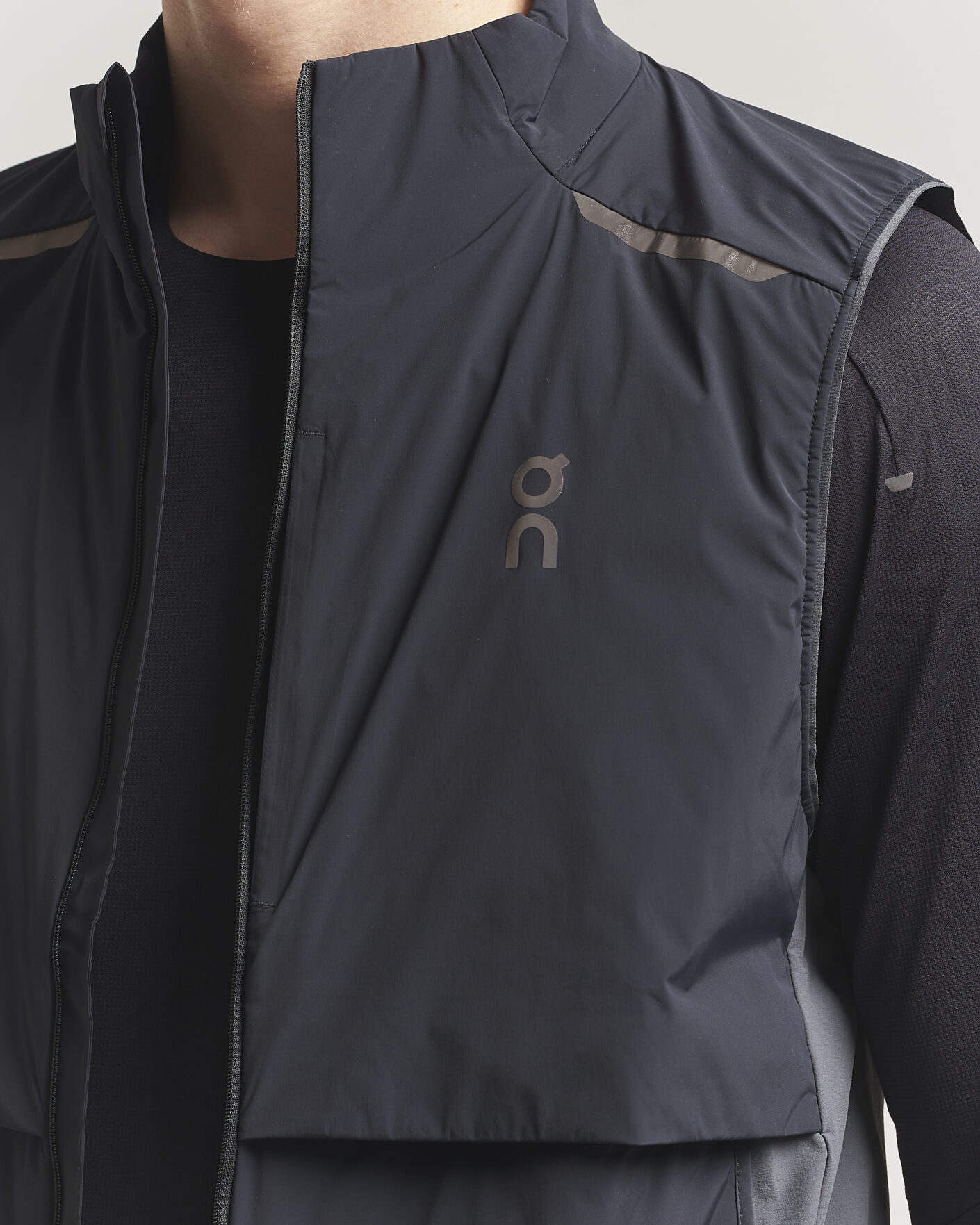 Hombres | Chalecos | On | Weather Vest Black/Eclipse