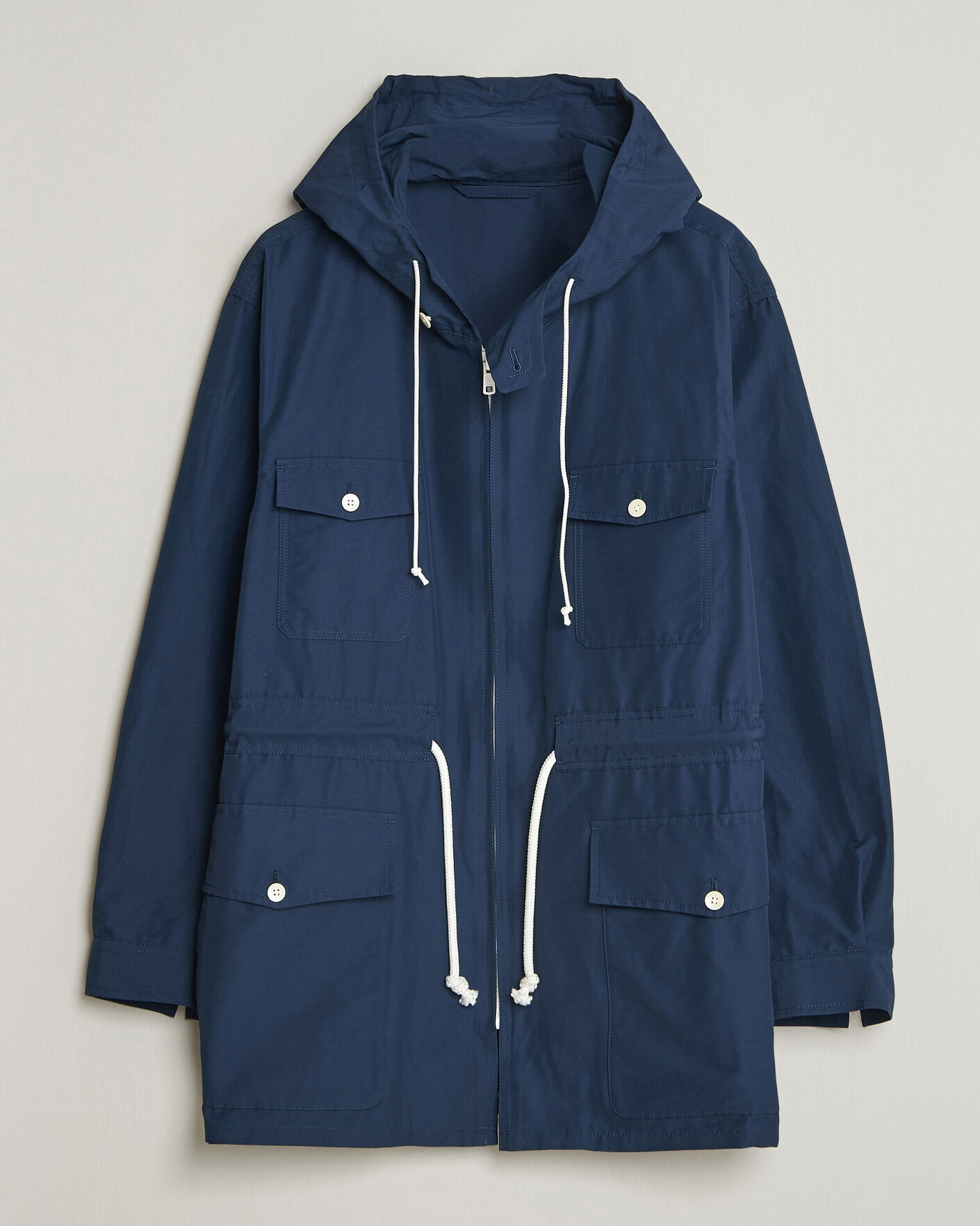 Hombres | Abrigos y chaquetas | Kamakura Shirts | Marine Parka Navy