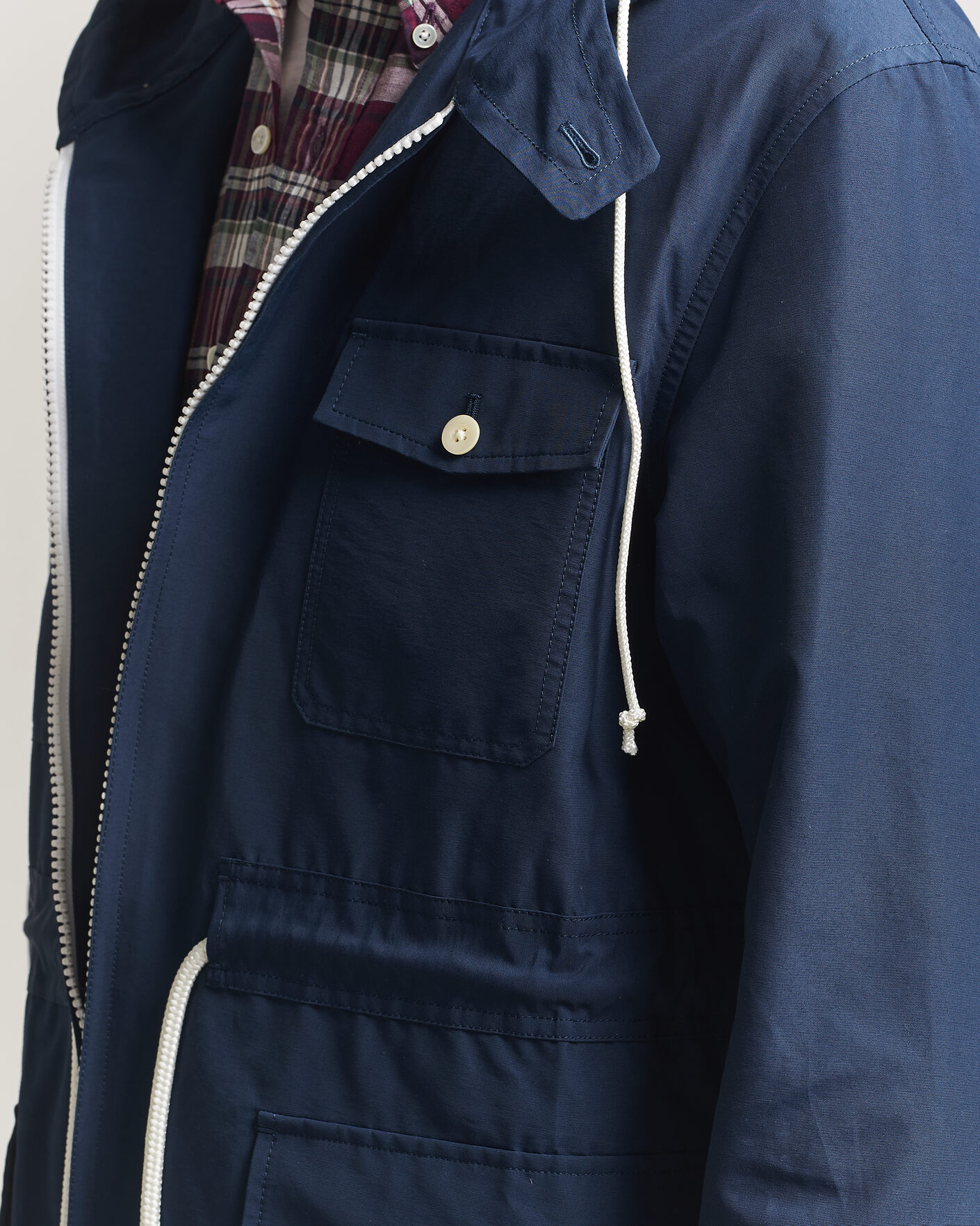 Hombres | Abrigos y chaquetas | Kamakura Shirts | Marine Parka Navy