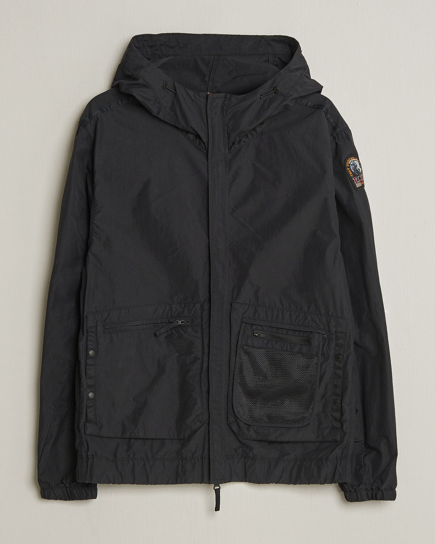 Hombres | Abrigos y chaquetas | Parajumpers | Rube Smash Peached Nylon Hooded Jacket Black
