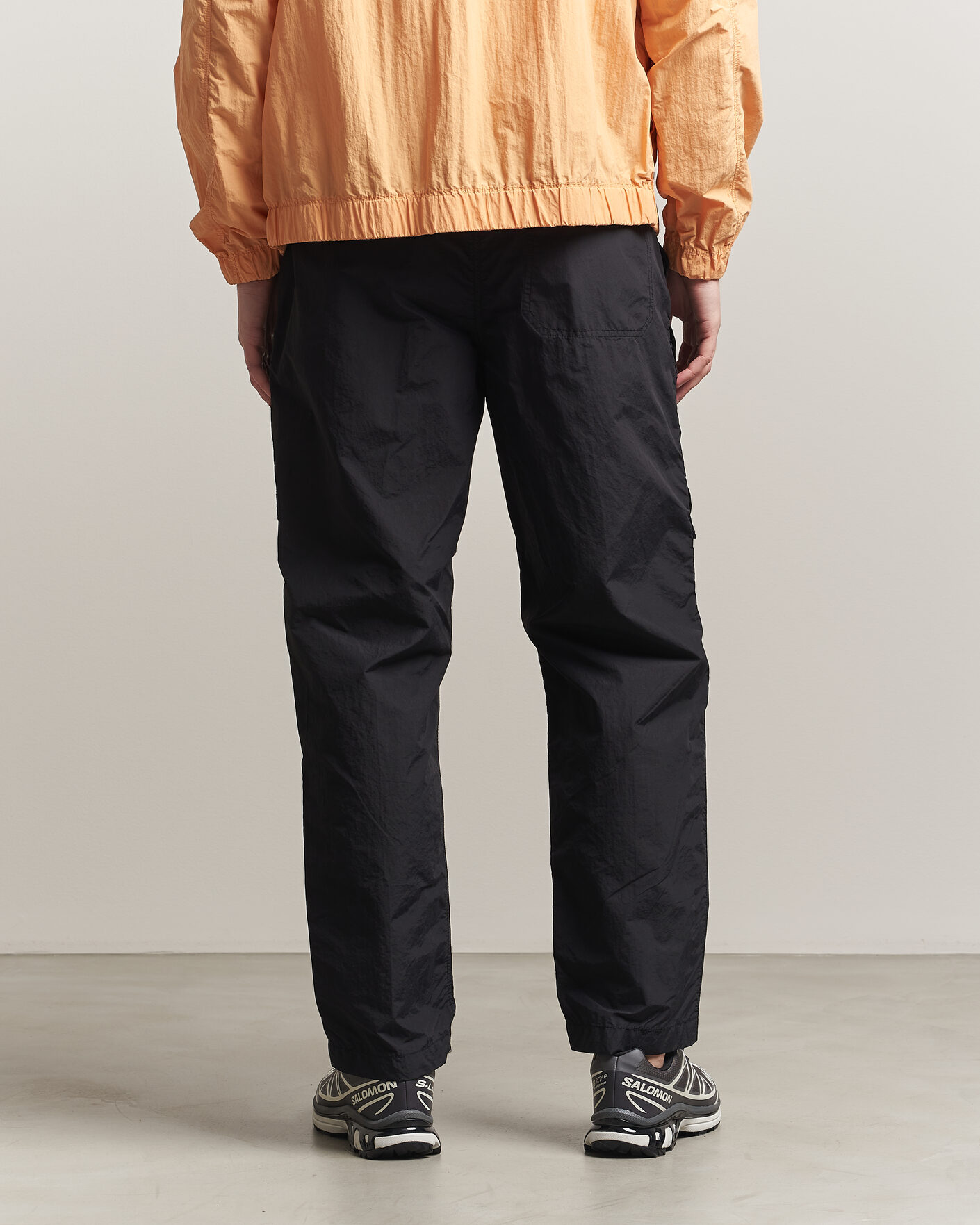 Hombres | Pantalones | Parajumpers | Lovel Smash Peached Nylon Pants Black