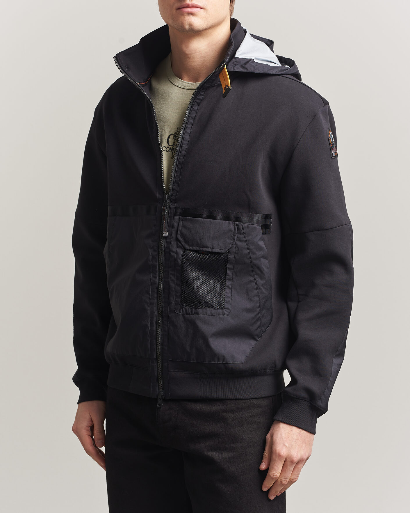 Hombres | Abrigos y chaquetas | Parajumpers | Kouga Evo Fleece Hooded Hybrid Jacket Black