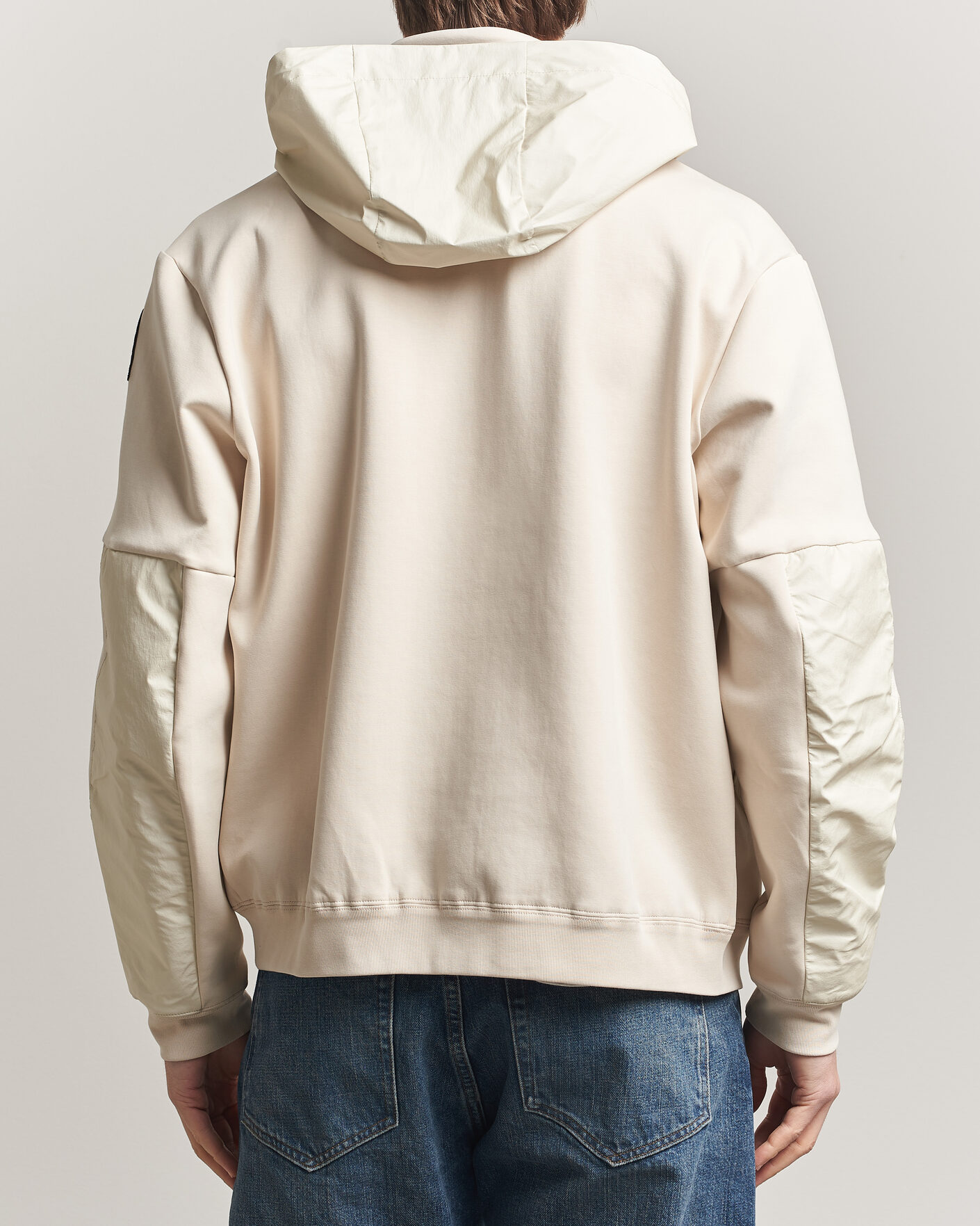 Hombres | Abrigos y chaquetas | Parajumpers | Kouga Evo Fleece Hooded Hybrid Jacket Moonbeam