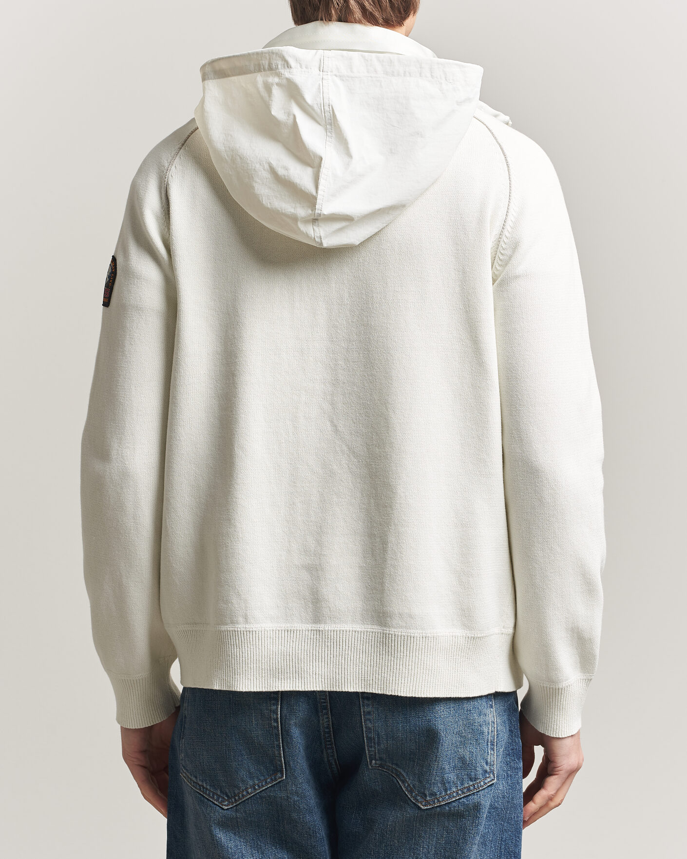 Hombres | Abrigos y chaquetas | Parajumpers | Bargany Rescue Knitted Hybrid Jacket Star White