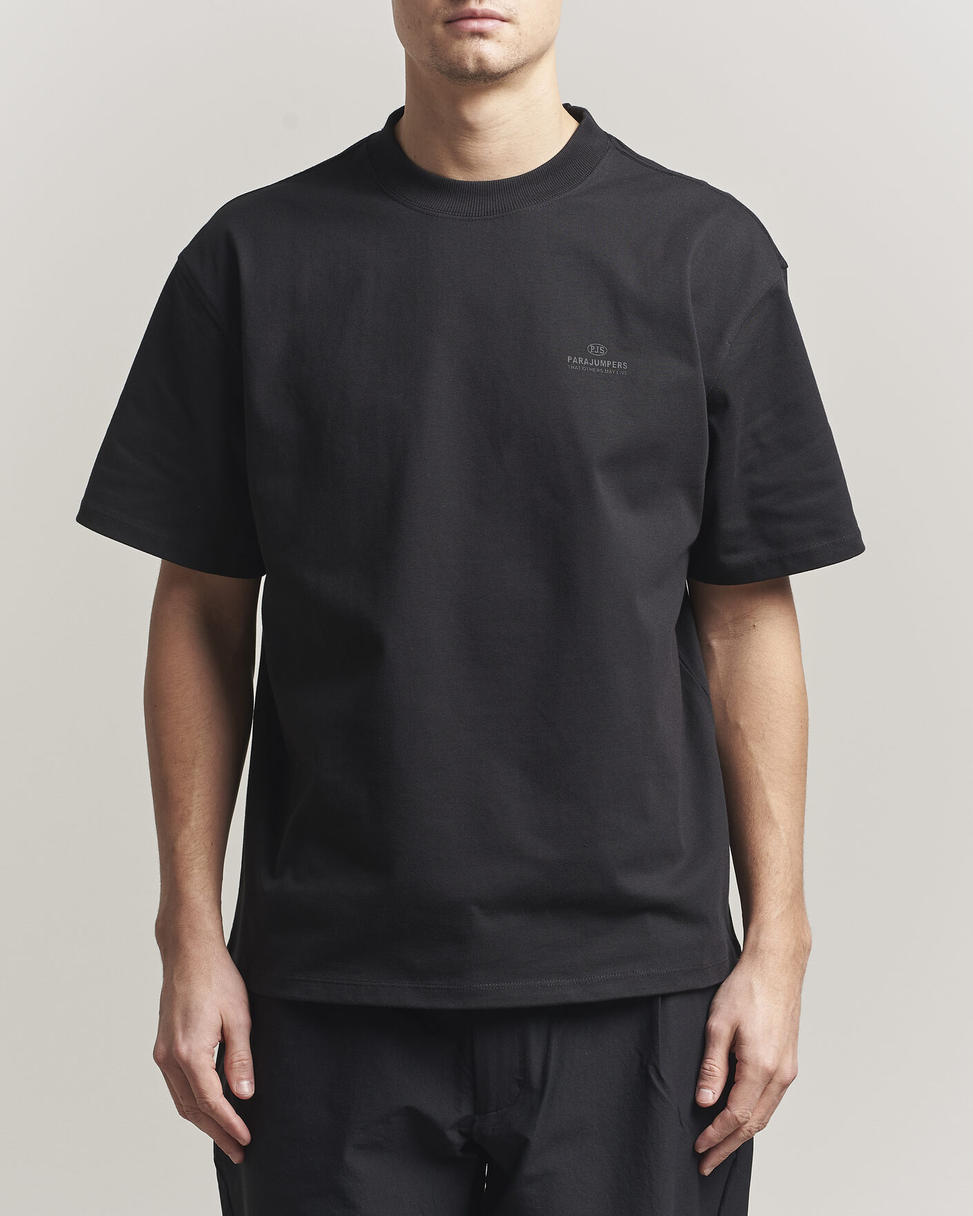 Hombres | Camisetas | Parajumpers | Reg Compact Jersey T-Shirt Black