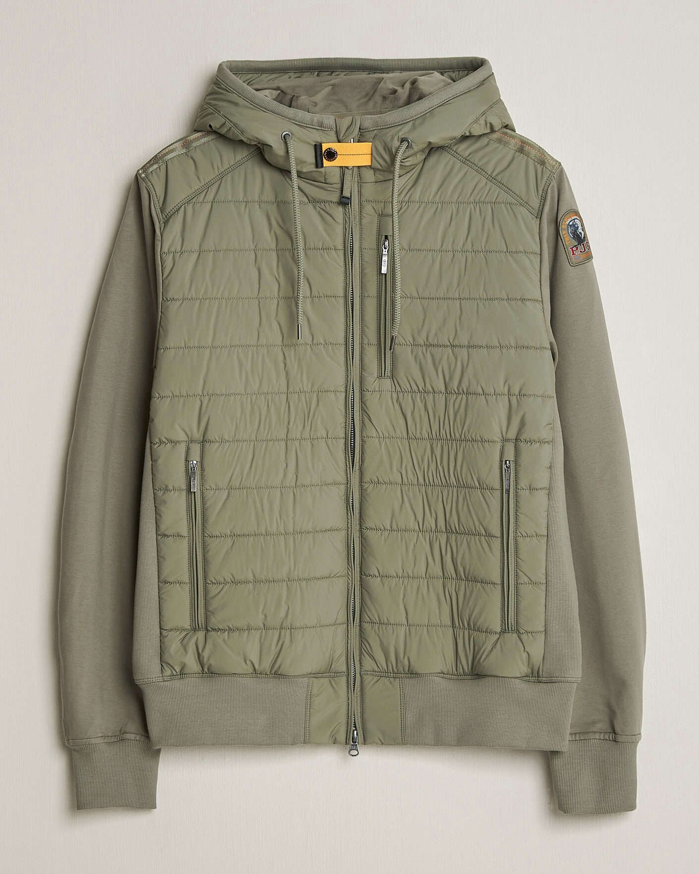 Hombres | Abrigos y chaquetas | Parajumpers | Ivor Hybrid Hooded Jacket Ashen Sage