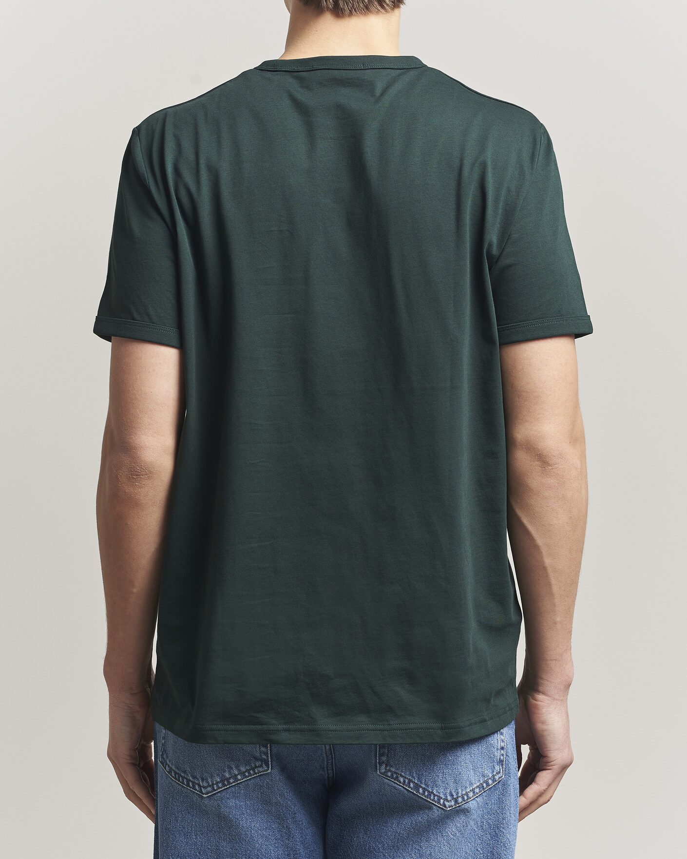Hombres | Camisetas | Fred Perry | Ringer T-Shirt Grassroots Green