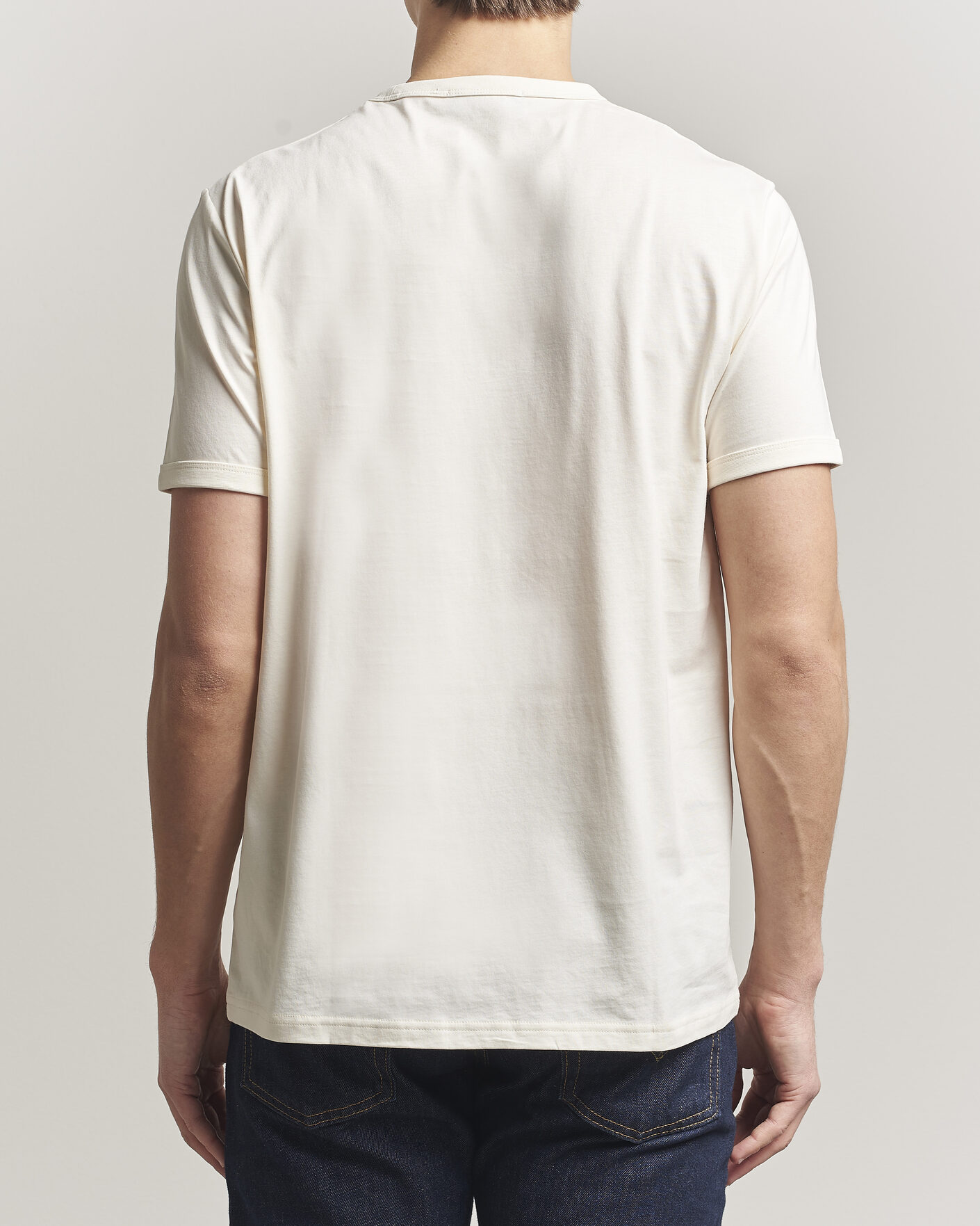 Hombres | Camisetas | Fred Perry | Ringer T-Shirt Ecru