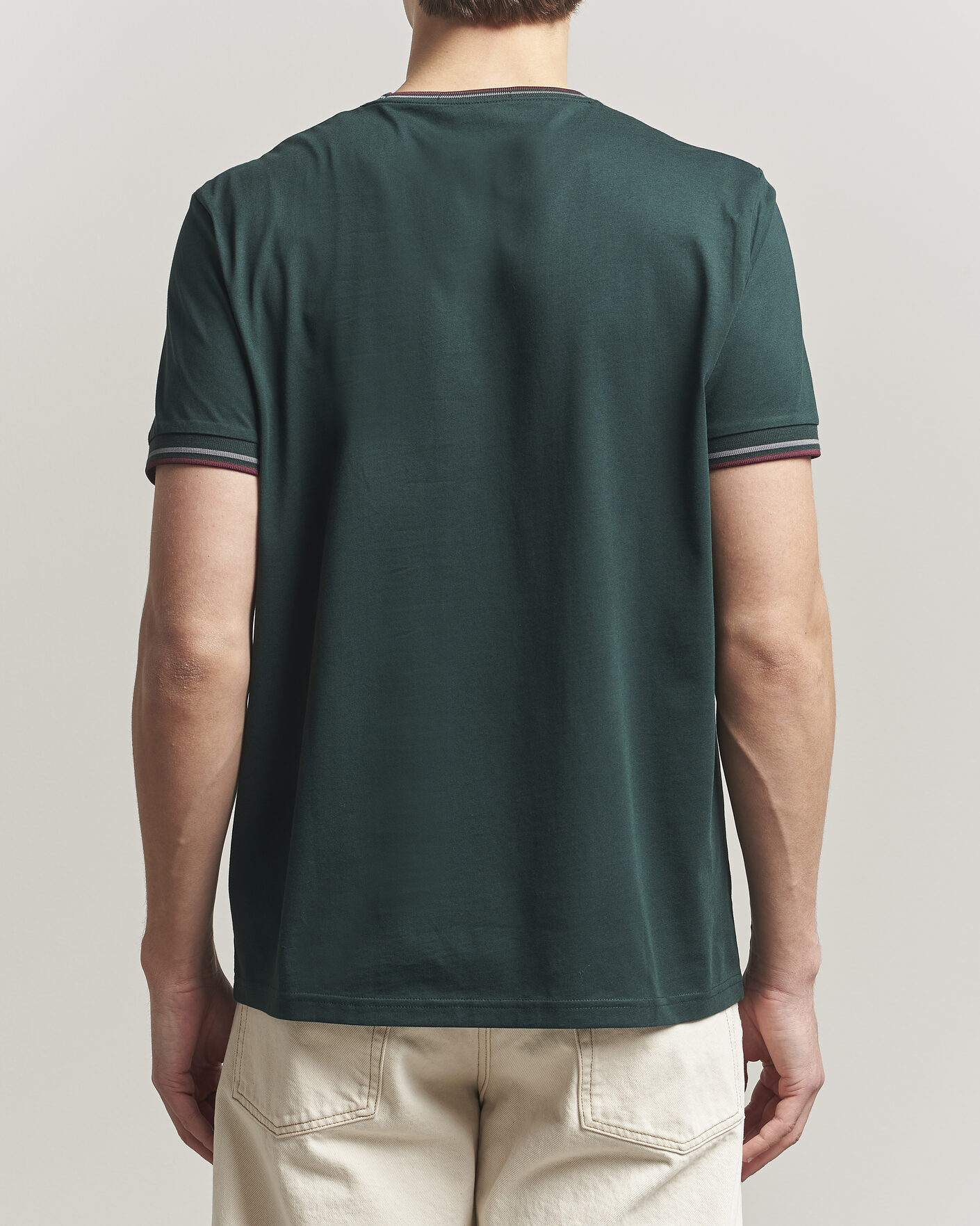 Hombres | Camisetas | Fred Perry | Twin Tipped T-Shirt Grassroots Green