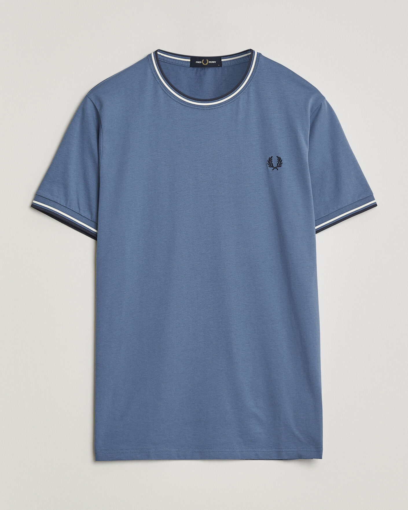 Hombres | Camisetas | Fred Perry | Twin Tipped T-Shirt Ace Blue